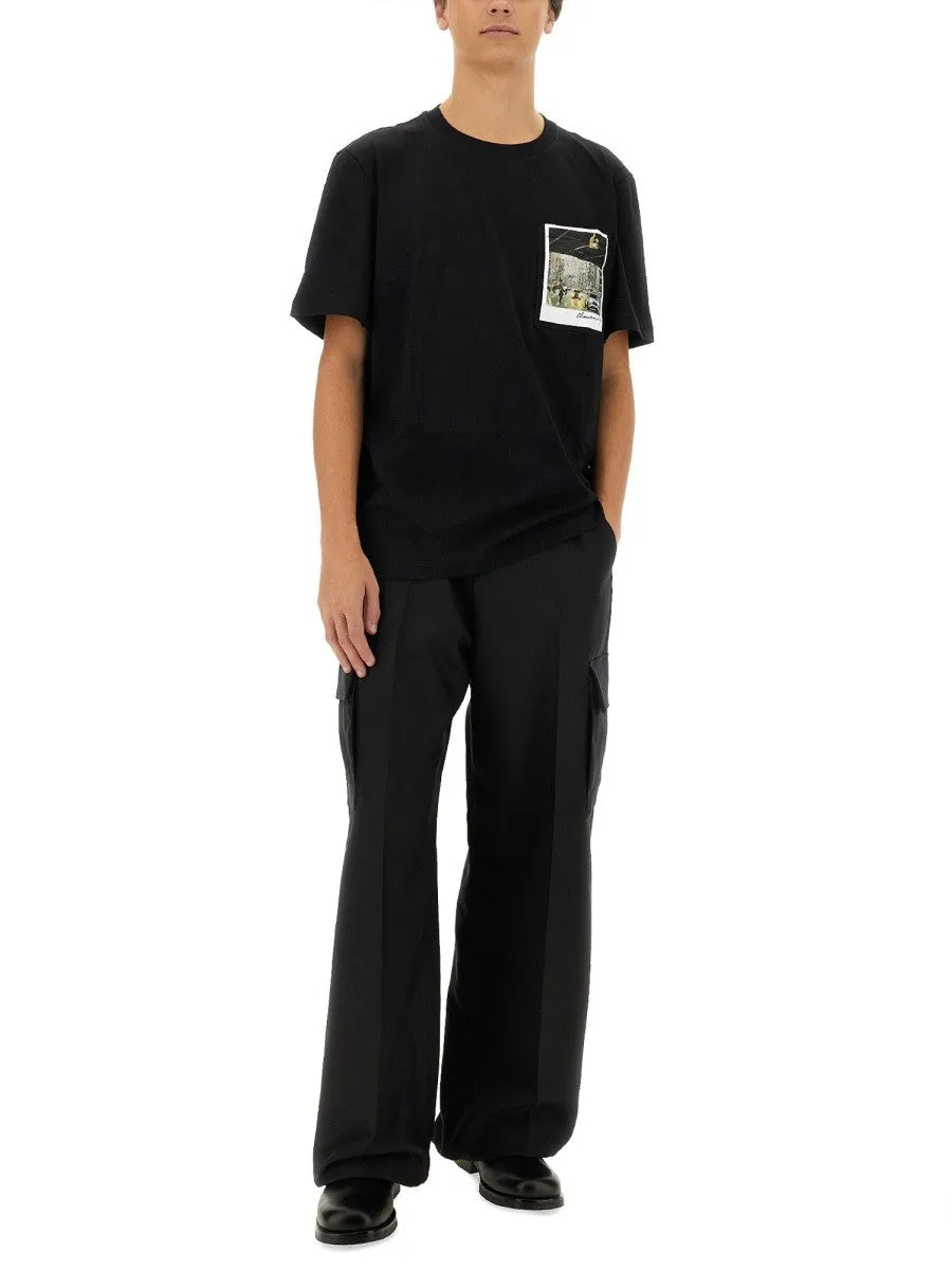 Helmut Lang T-SHIRT WITH LOGO sold by Siebentaschen product image thumbnail 2