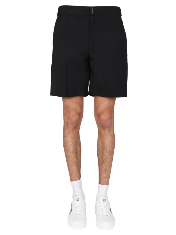 Givenchy LOGO BAR BERMUDA SHORTS sold by Siebentaschen