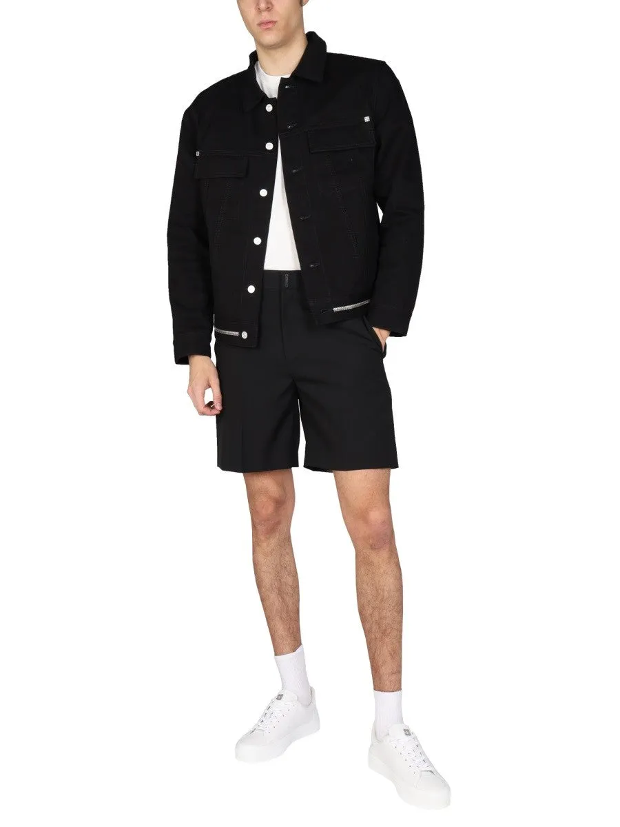 Givenchy LOGO BAR BERMUDA SHORTS sold by Siebentaschen product image thumbnail 2
