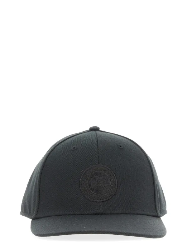 CANADA GOOSE CG TONAL LOGO BASEBALL HAT sold by Siebentaschen