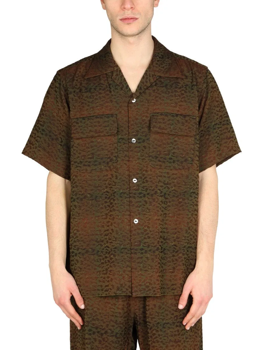 NEEDLES ANIMALIER PRINT SHIRT sold by Siebentaschen