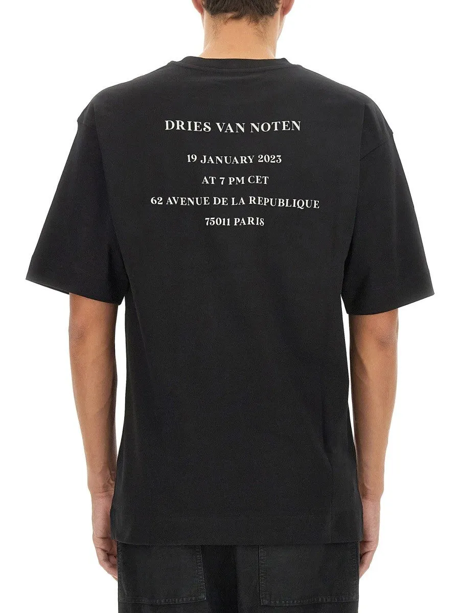 Dries Van Noten T-SHIRT WITH LOGO sold by Siebentaschen product image thumbnail 3