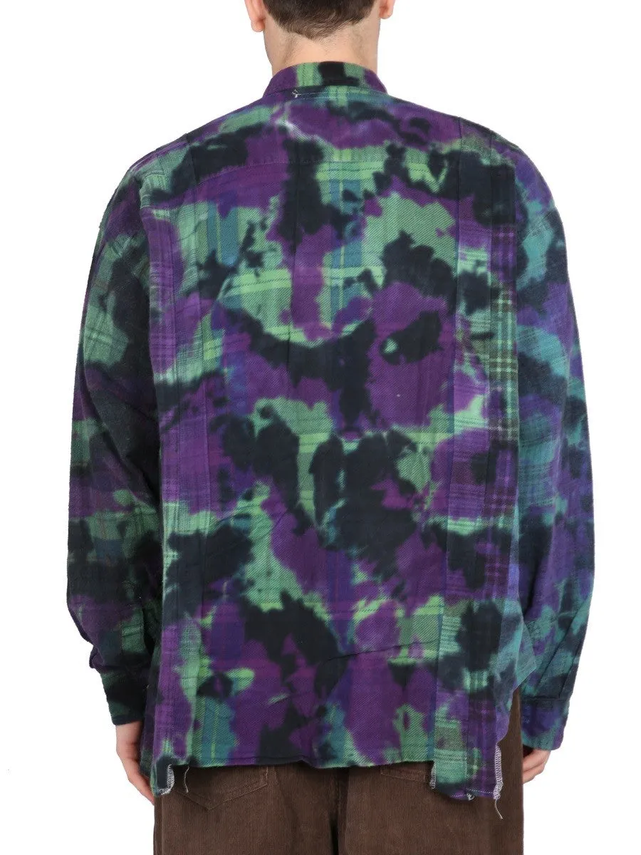 NEEDLES UNEVEN DYE SHIRT sold by Siebentaschen product image thumbnail 3