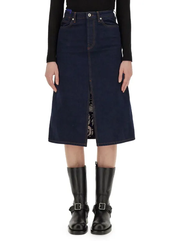 Burberry DENIM SKIRT sold by Siebentaschen