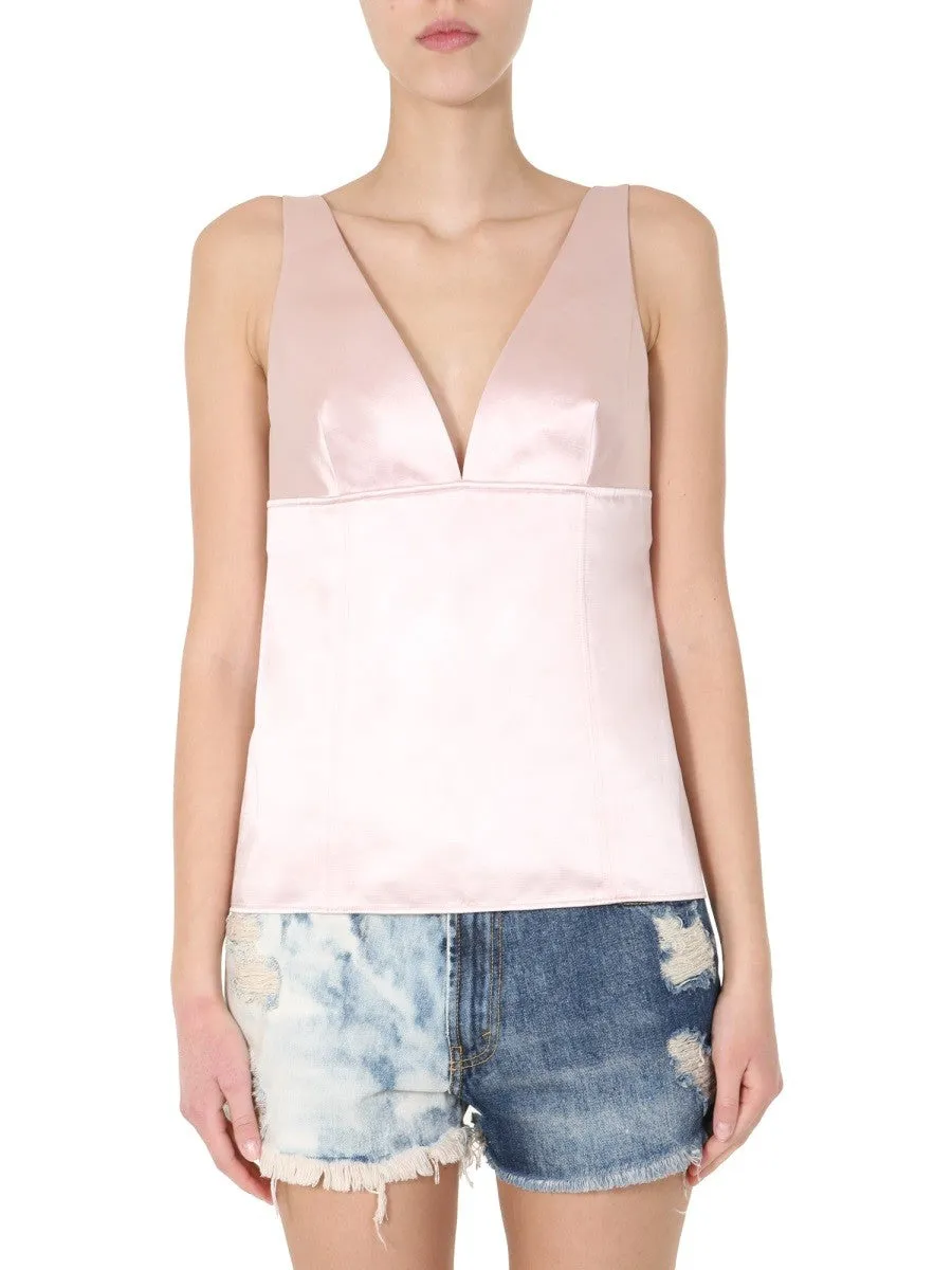 Givenchy V-NECK TOP sold by Siebentaschen