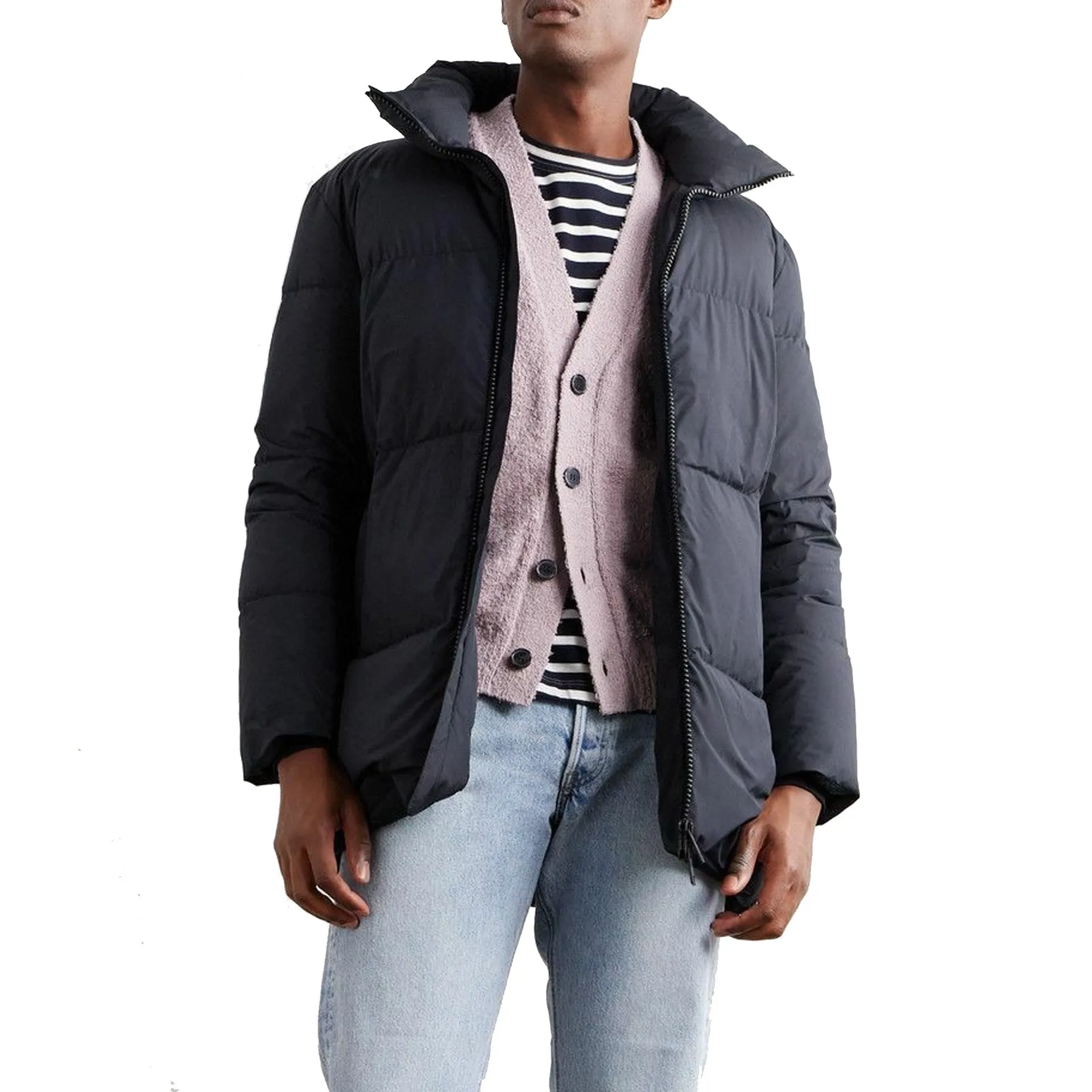 HERNO Navy Gore-Tex Down Jacket sold by Siebentaschen product image thumbnail 2