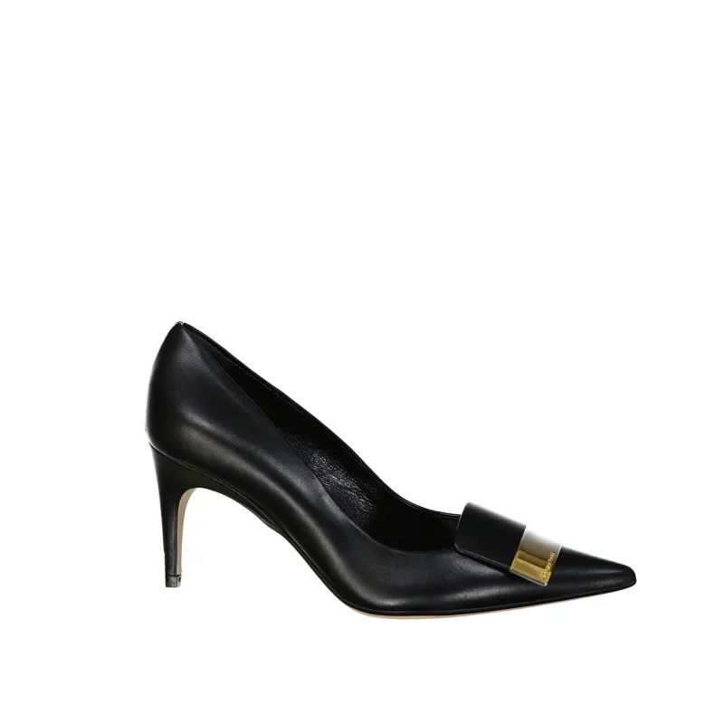 Sergio Rossi SR Leather Pumps sold by Siebentaschen