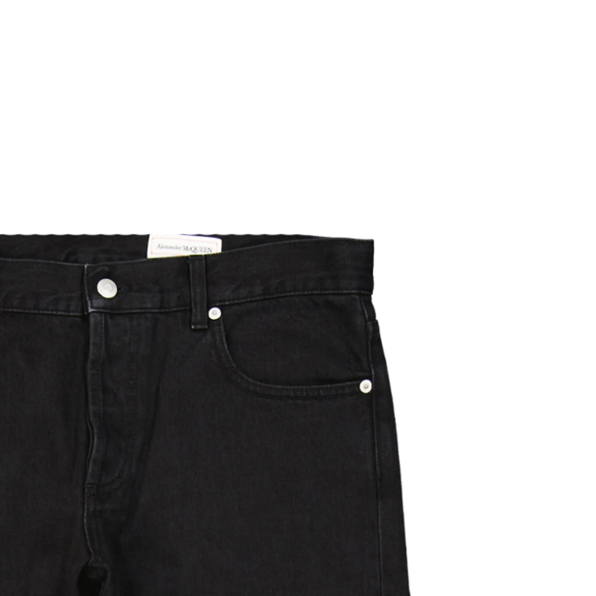 Alexander McQueen Cotton Denim Jeans sold by Siebentaschen product image thumbnail 3