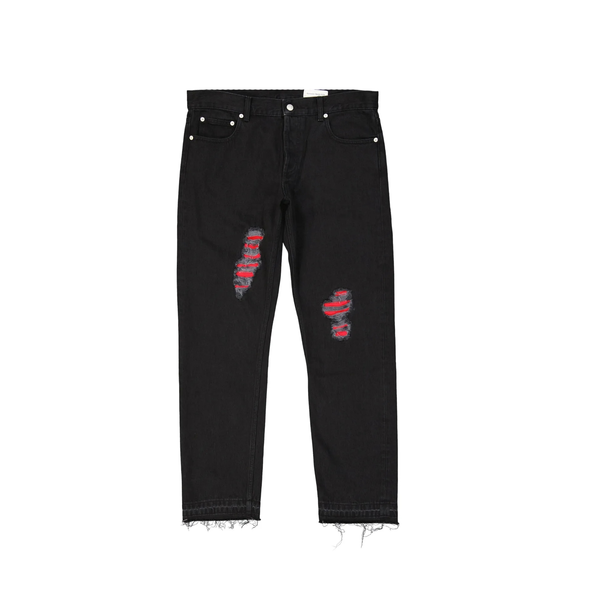 Alexander McQueen Cotton Denim Jeans sold by Siebentaschen product image thumbnail 4