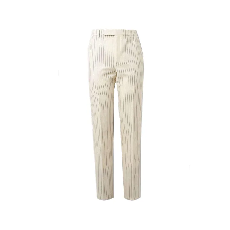 Celine Wool Striped Pants sold by Siebentaschen