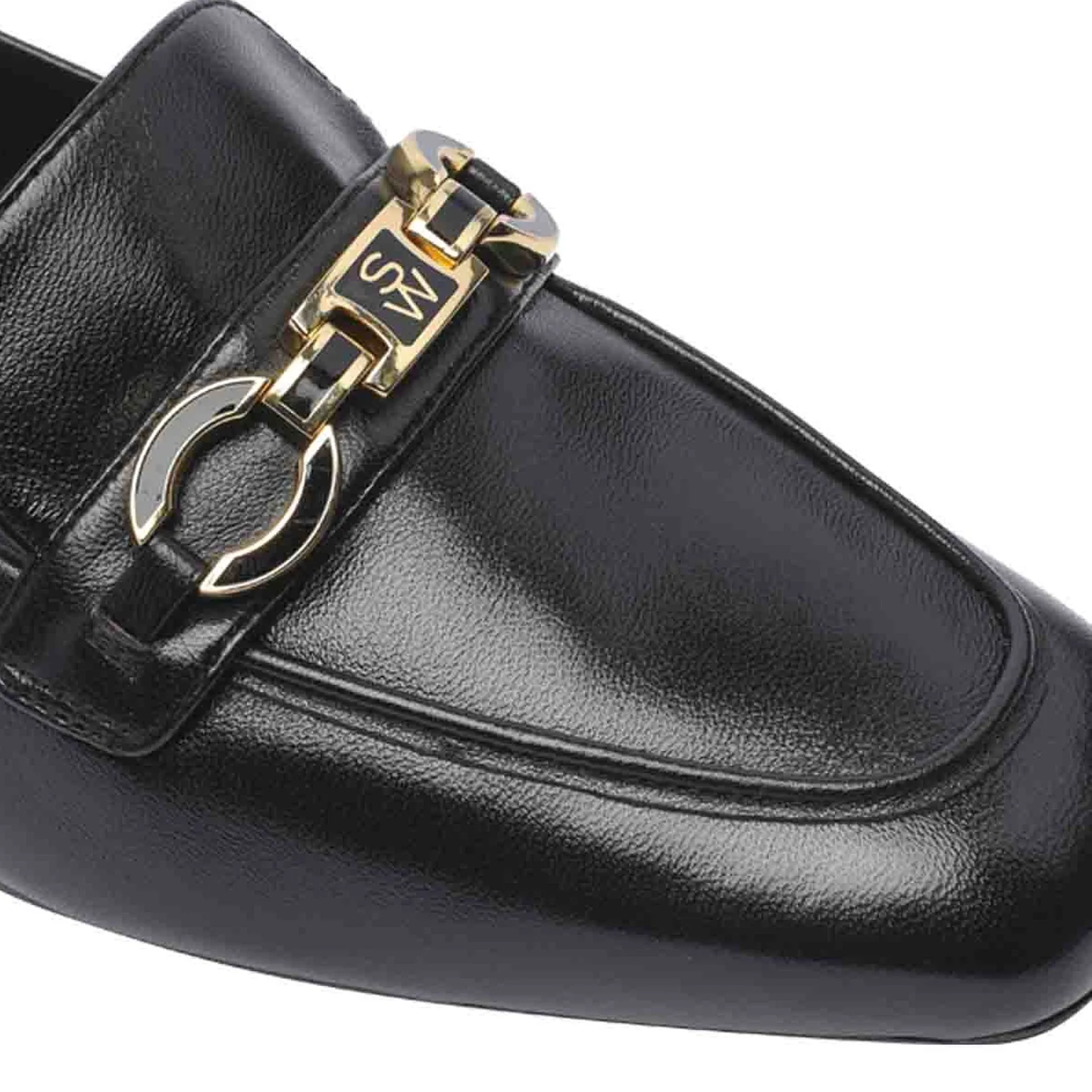 Stuart Weitzman Signature Square Leather Loafers sold by Siebentaschen product image thumbnail 4