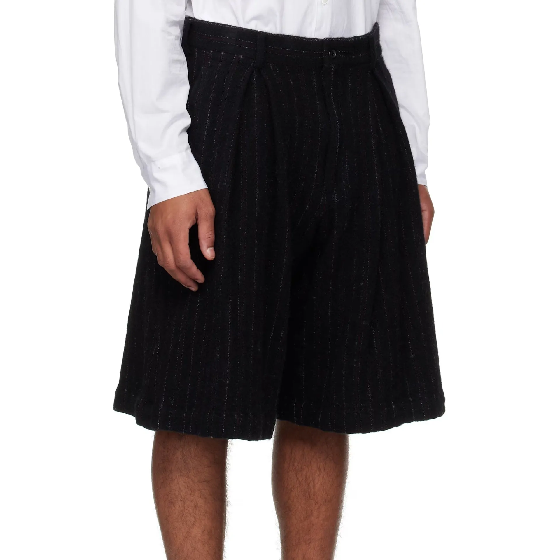 Comme Des Garçons Homme Plus Wool Shorts sold by Siebentaschen product image thumbnail 2