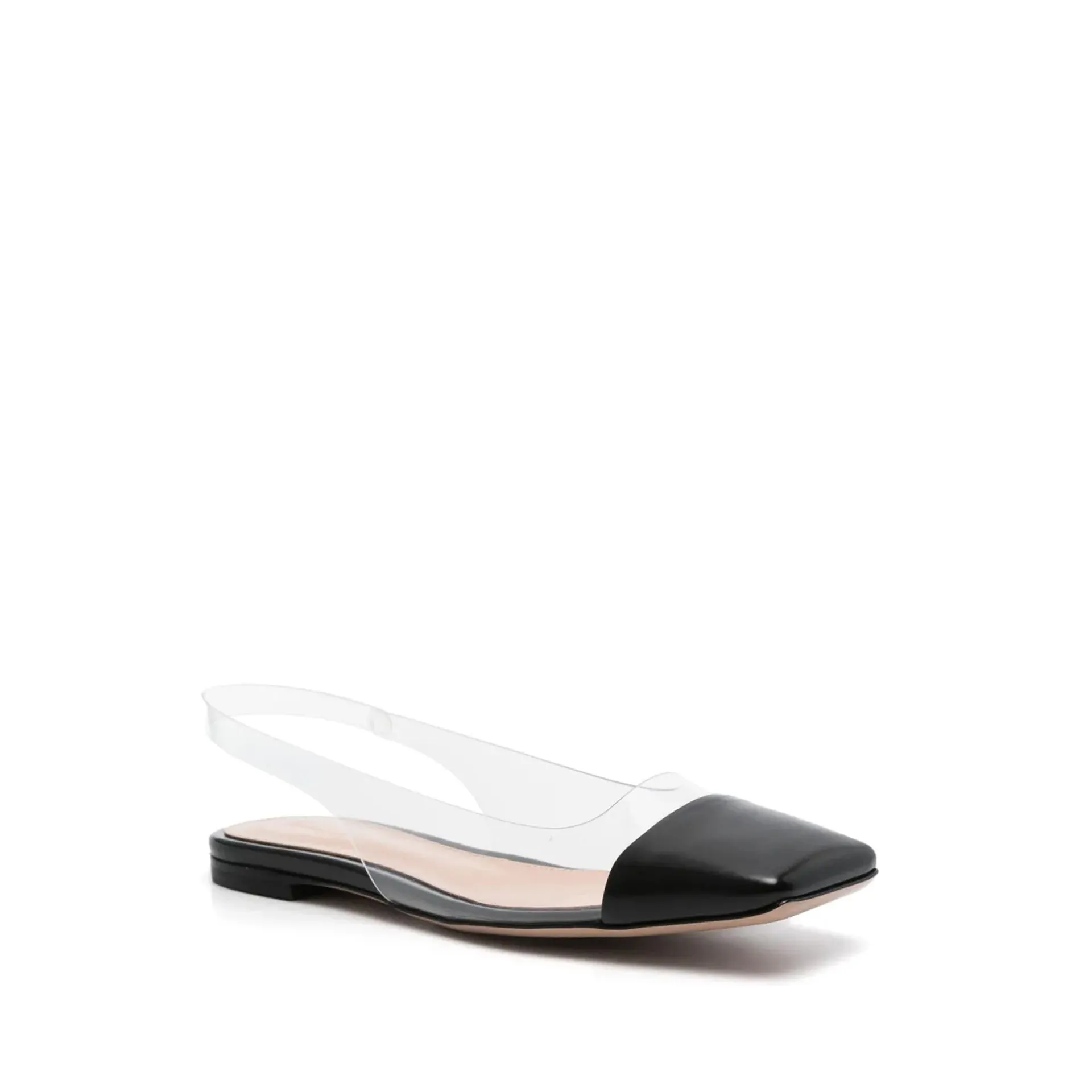 Gianvito Rossi Plexi Slingback Flats sold by Siebentaschen product image thumbnail 2