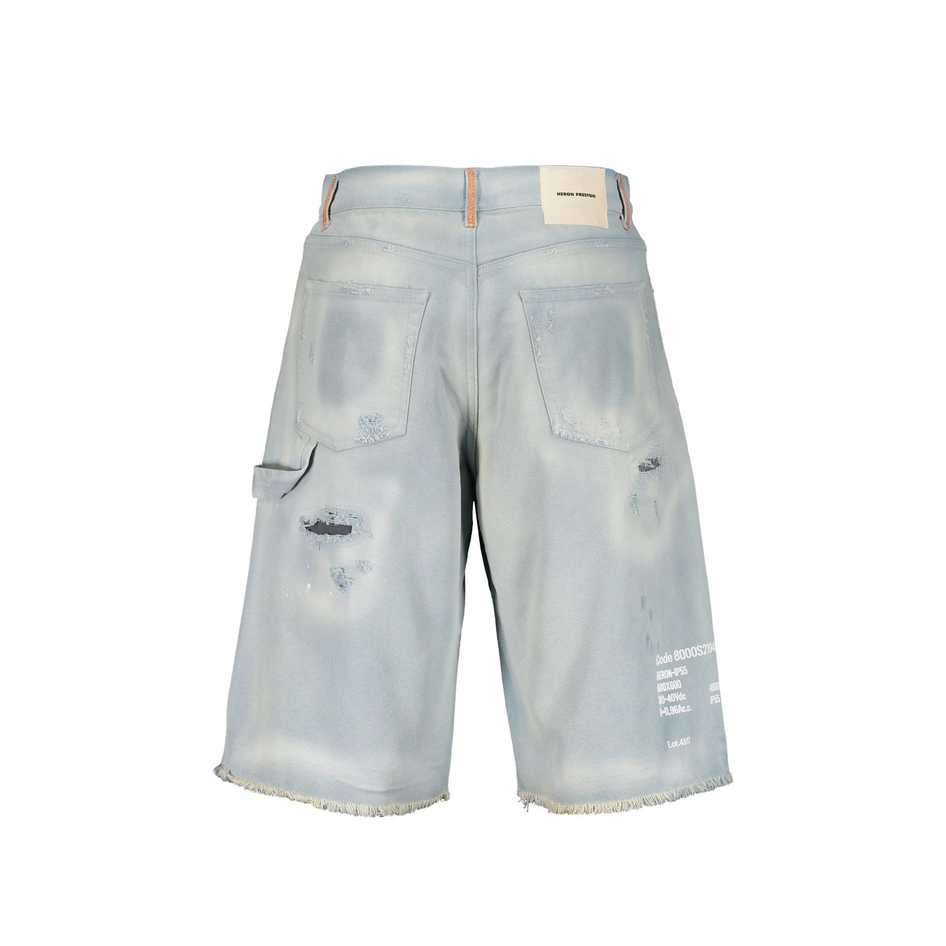 Heron Preston Denim Shorts sold by Siebentaschen product image thumbnail 3
