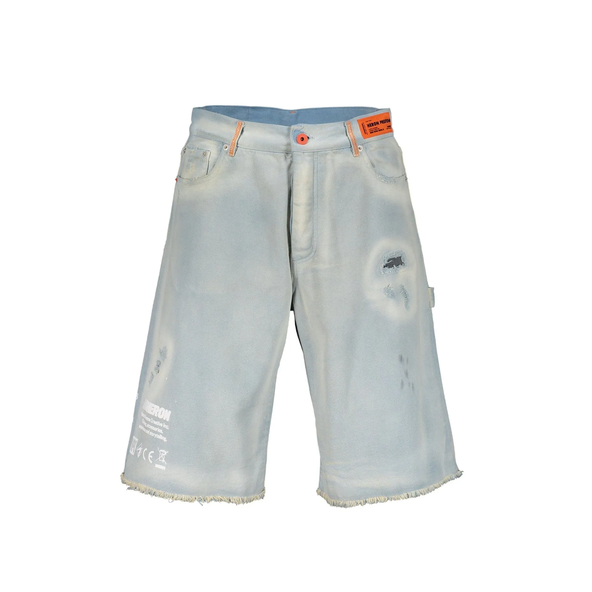 Heron Preston Denim Shorts sold by Siebentaschen product image thumbnail 4