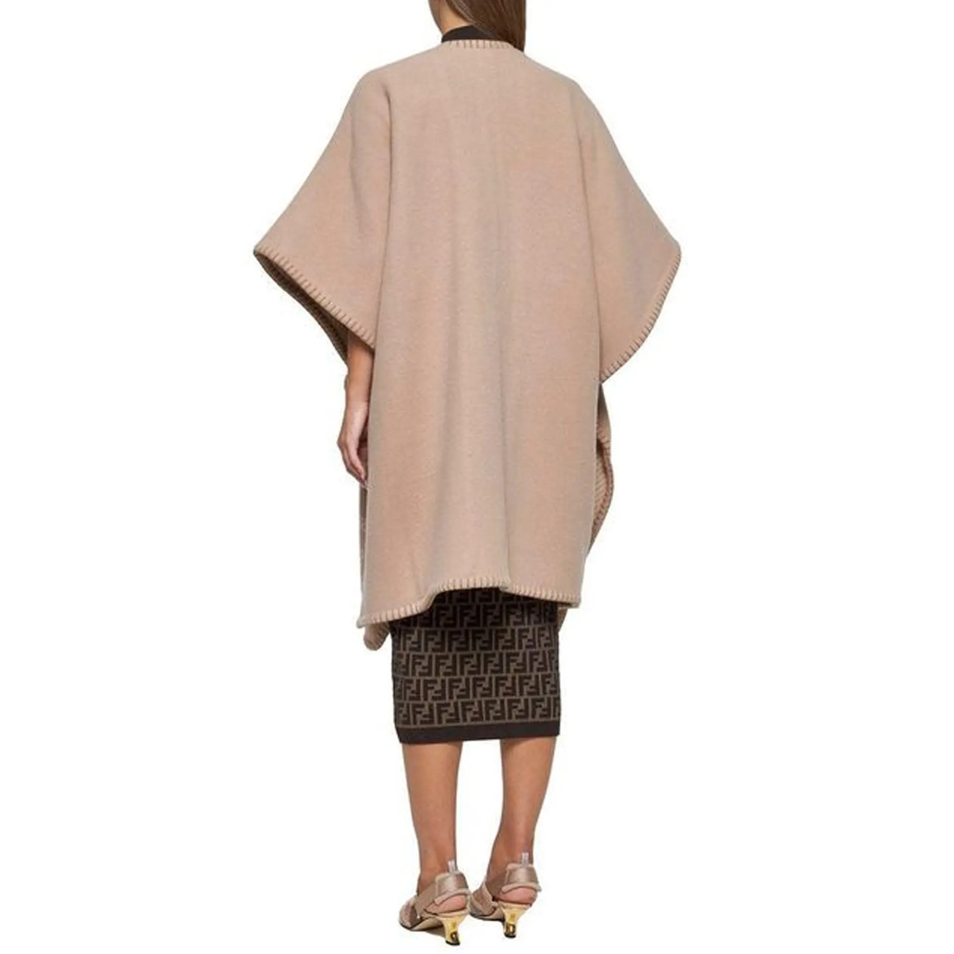 Fendi Wool And Cashmere Poncho sold by Siebentaschen product image thumbnail 3
