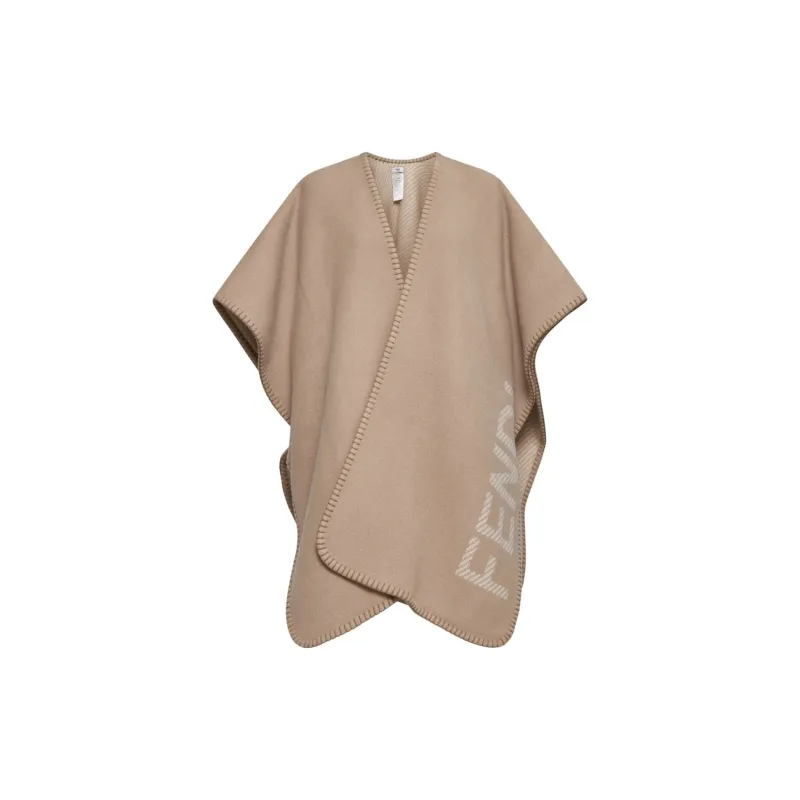 Fendi Wool And Cashmere Poncho sold by Siebentaschen