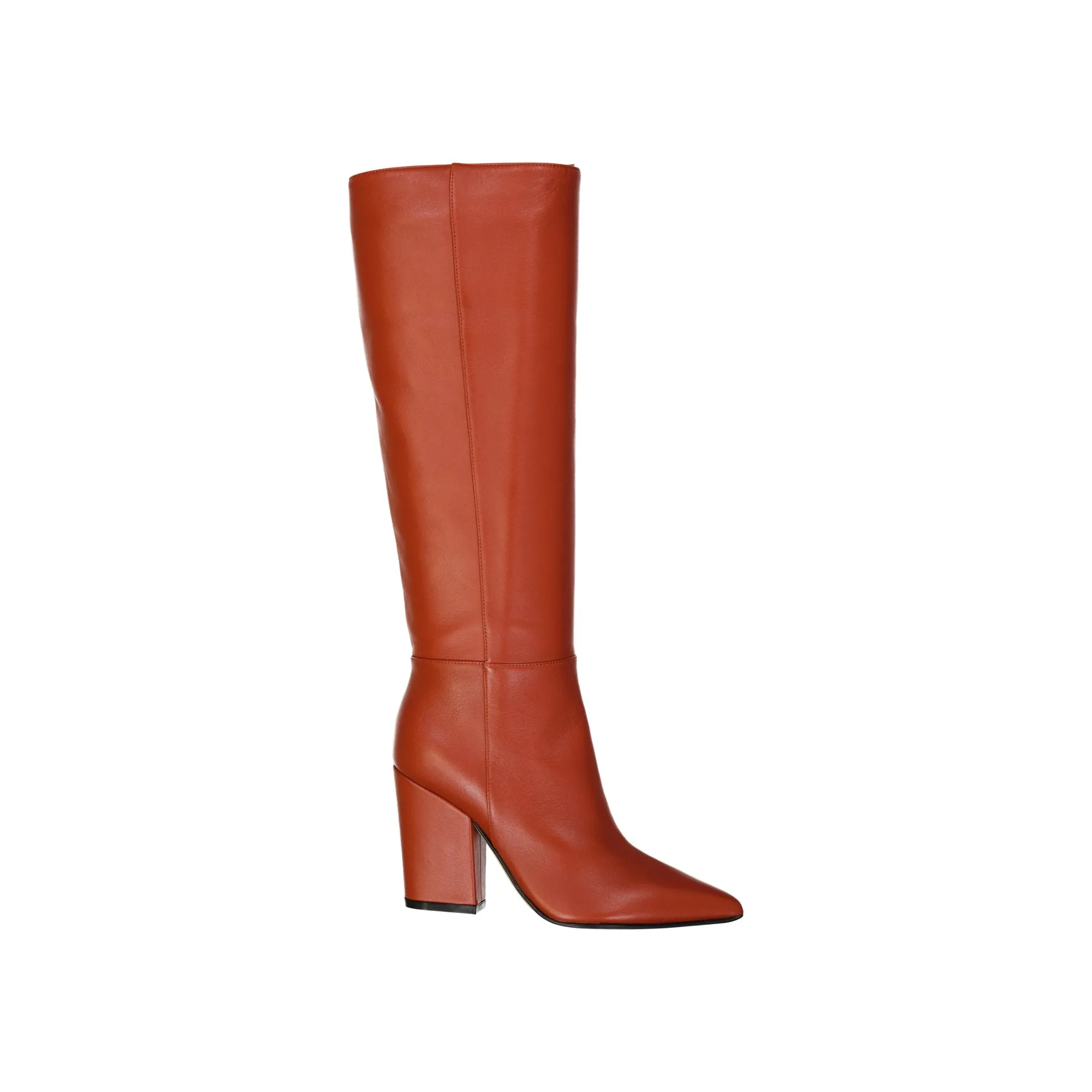 SERGIO ROSSI Leather Heel Boots sold by Siebentaschen
