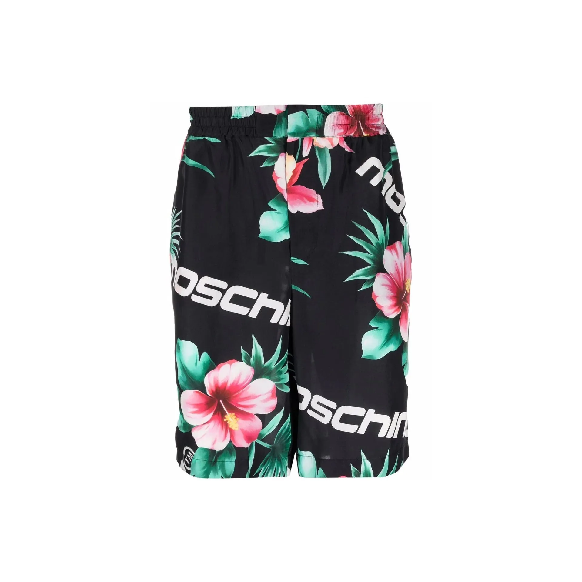 Moschino Floral Print Silk Shorts sold by Siebentaschen product image thumbnail 4