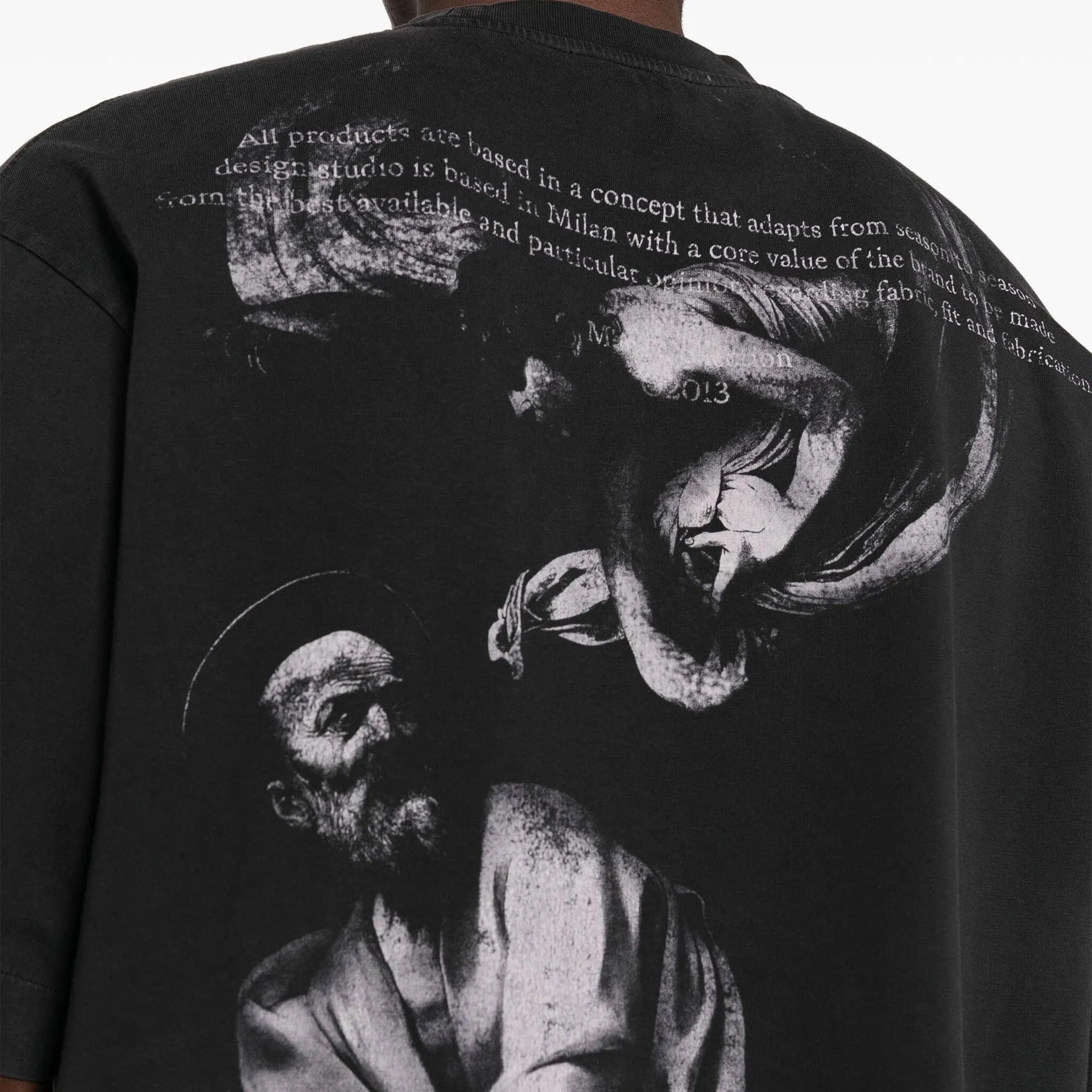 Off White S.Matthew Skate Logo-Print T-Shirt sold by Siebentaschen product image thumbnail 4