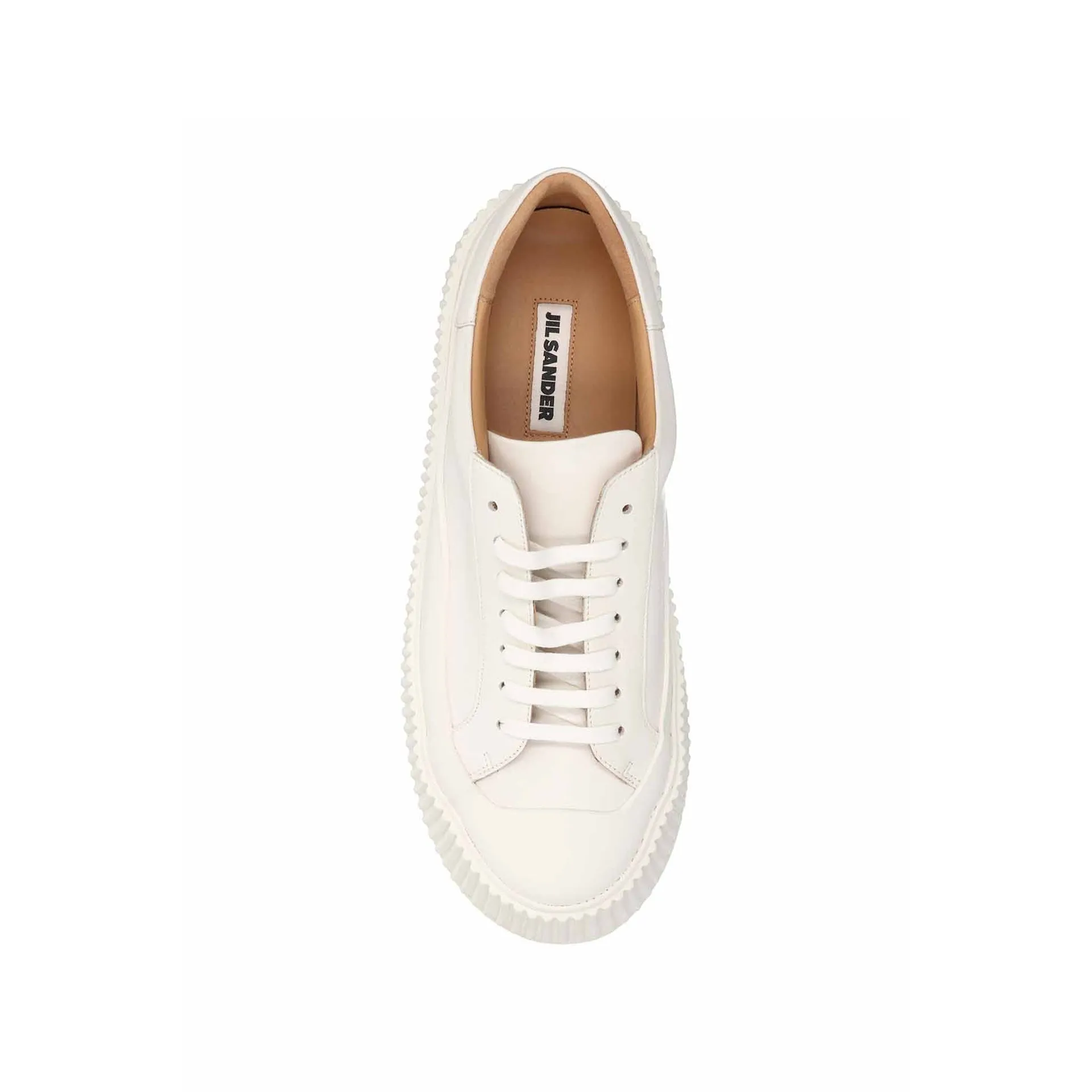 Jil Sander Maxi Sole Leather Sneakers sold by Siebentaschen product image thumbnail 3