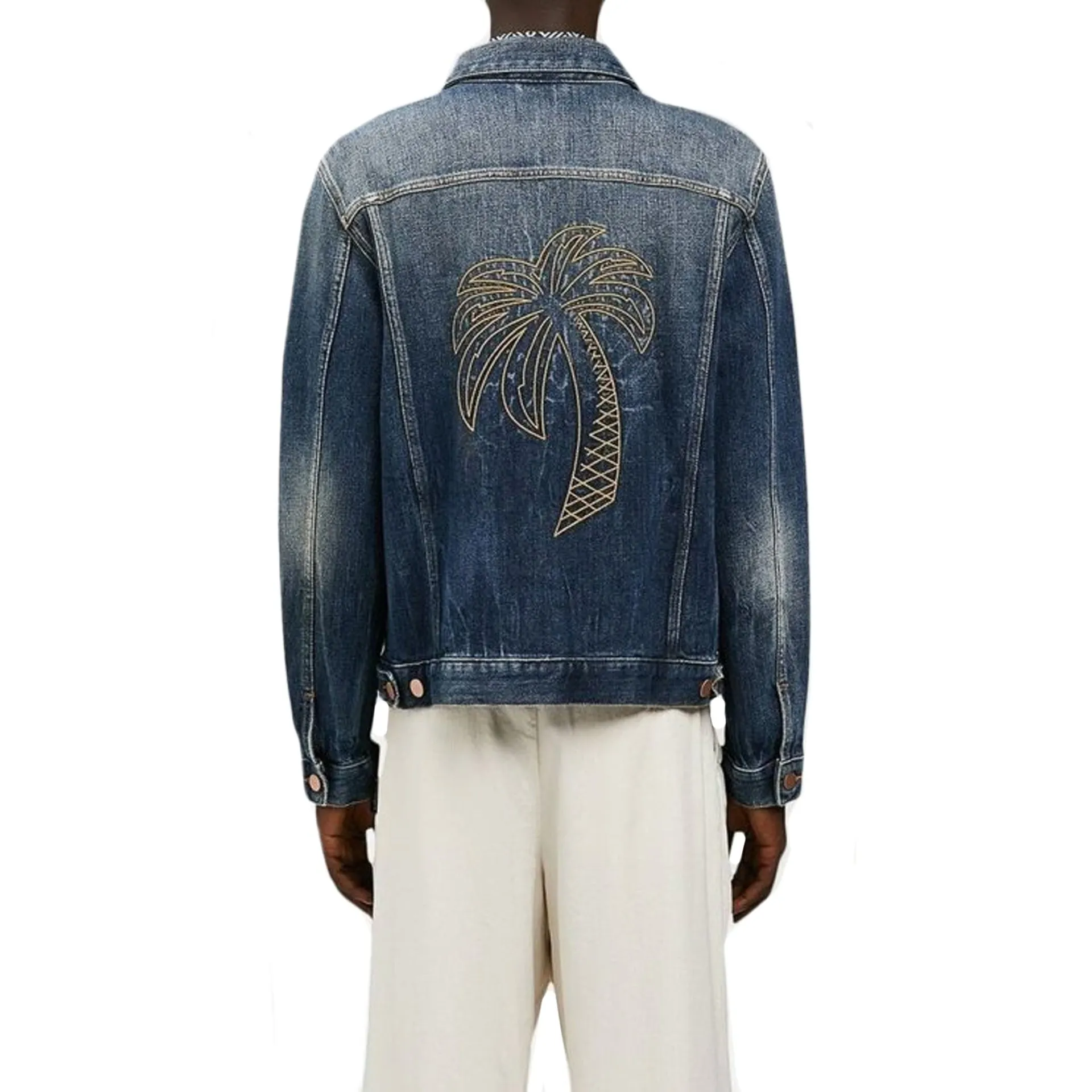 Palm Angels Denim Jacket sold by Siebentaschen product image thumbnail 3