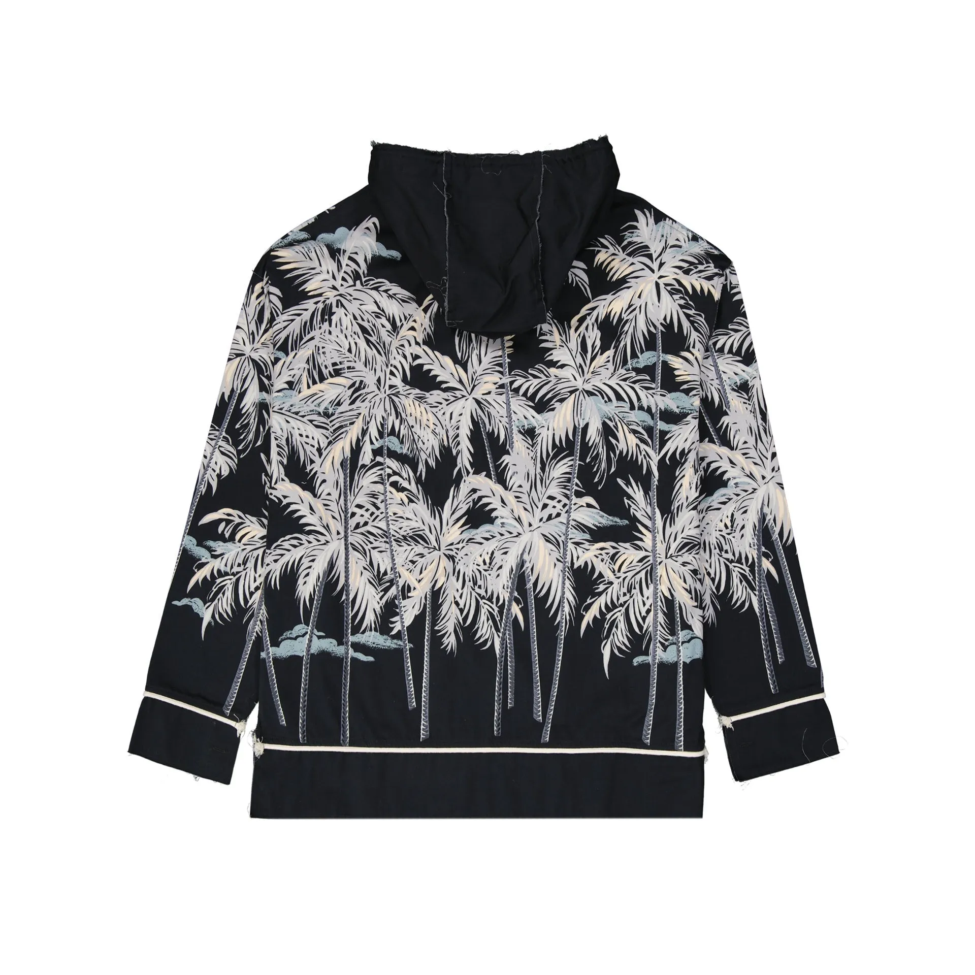 Palm Angels Hooded Printed Shirt sold by Siebentaschen product image thumbnail 5