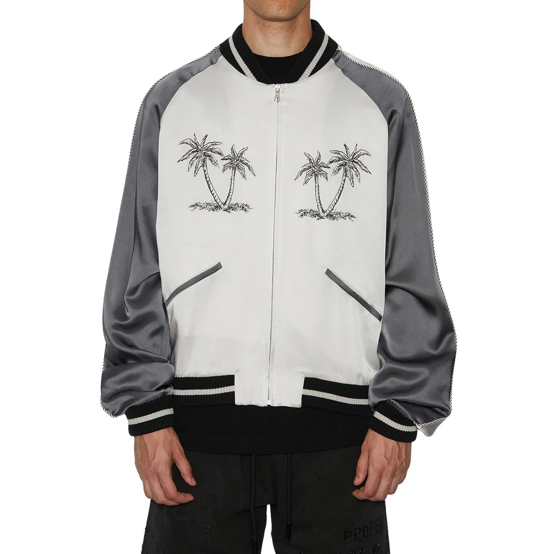 Palm Angels Palms Souvenir Bomber Jacket sold by Siebentaschen product image thumbnail 2