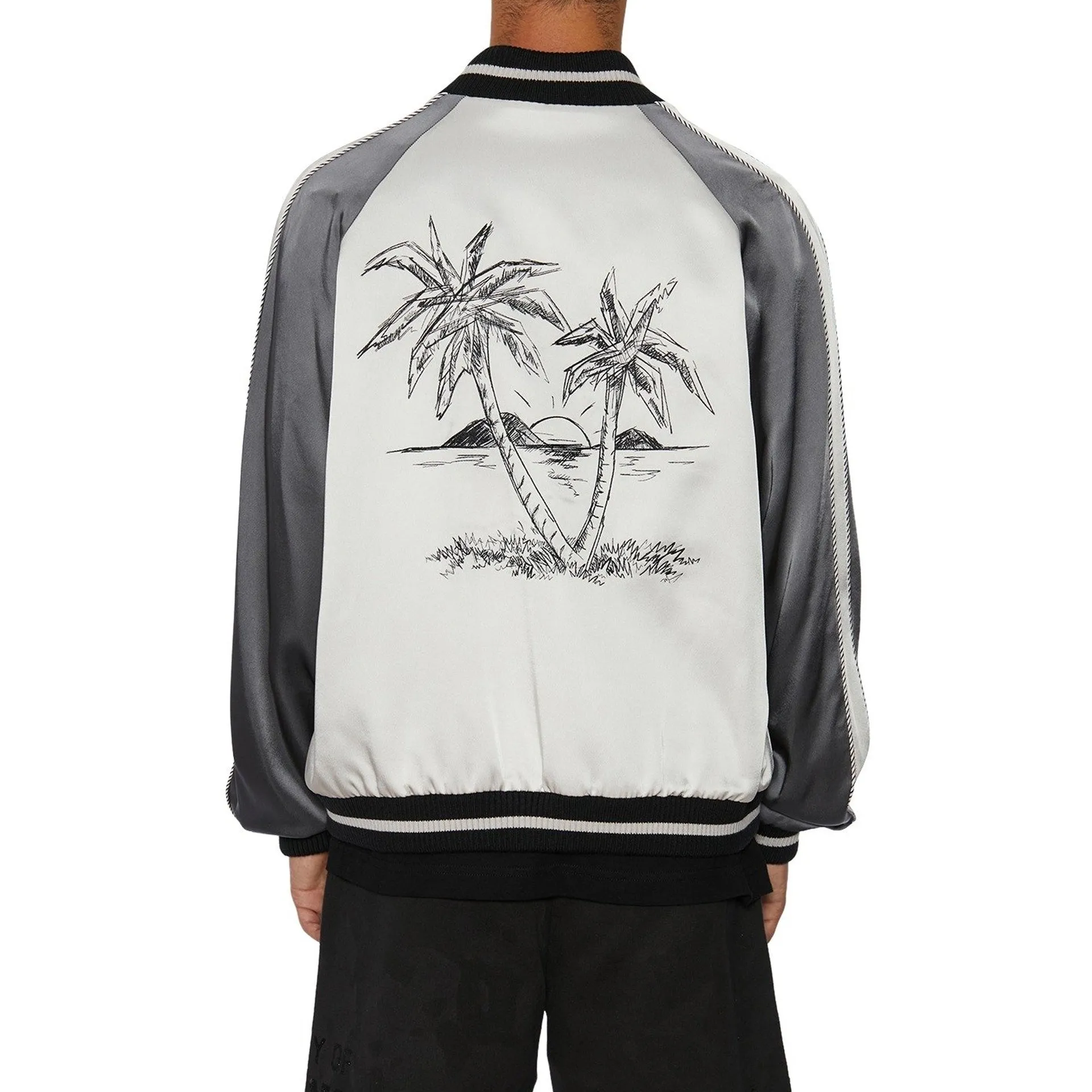 Palm Angels Palms Souvenir Bomber Jacket sold by Siebentaschen product image thumbnail 3