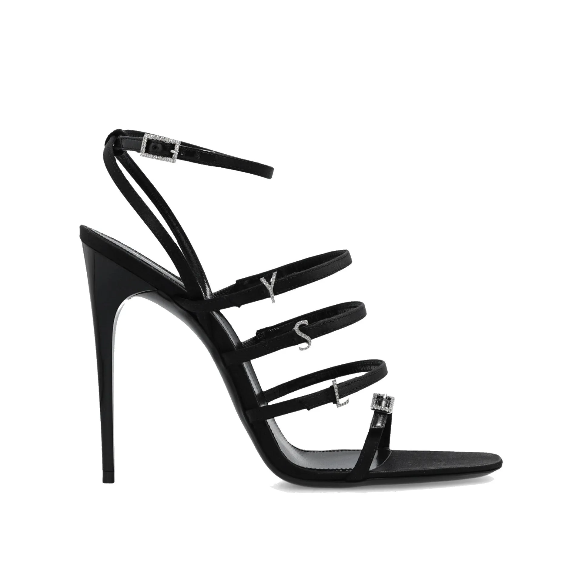 Saint Laurent Jerry Satin Sandals sold by Siebentaschen product image thumbnail 5