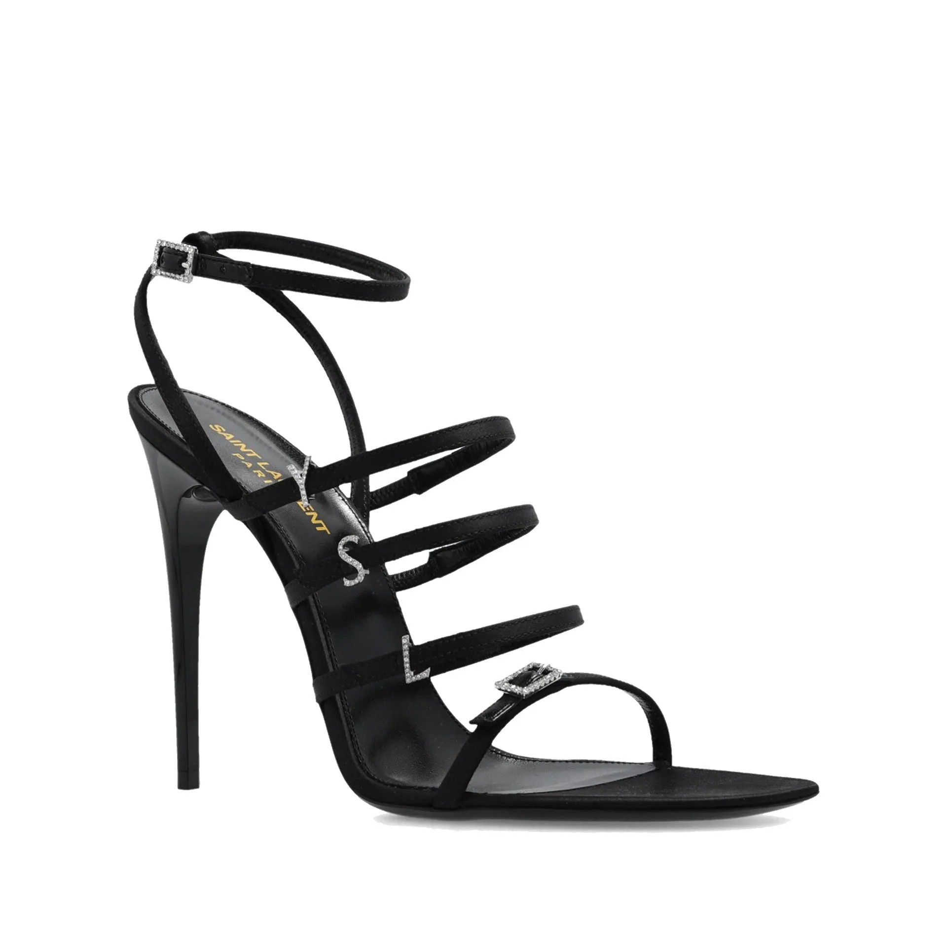 Saint Laurent Jerry Satin Sandals sold by Siebentaschen product image thumbnail 2