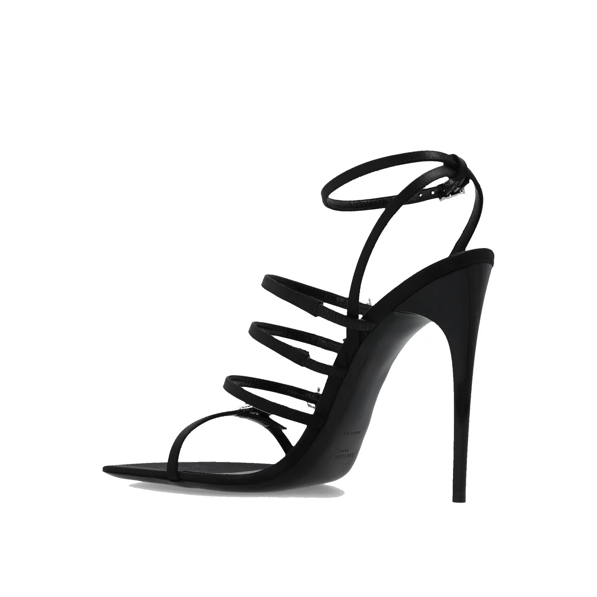 Saint Laurent Jerry Satin Sandals sold by Siebentaschen product image thumbnail 3