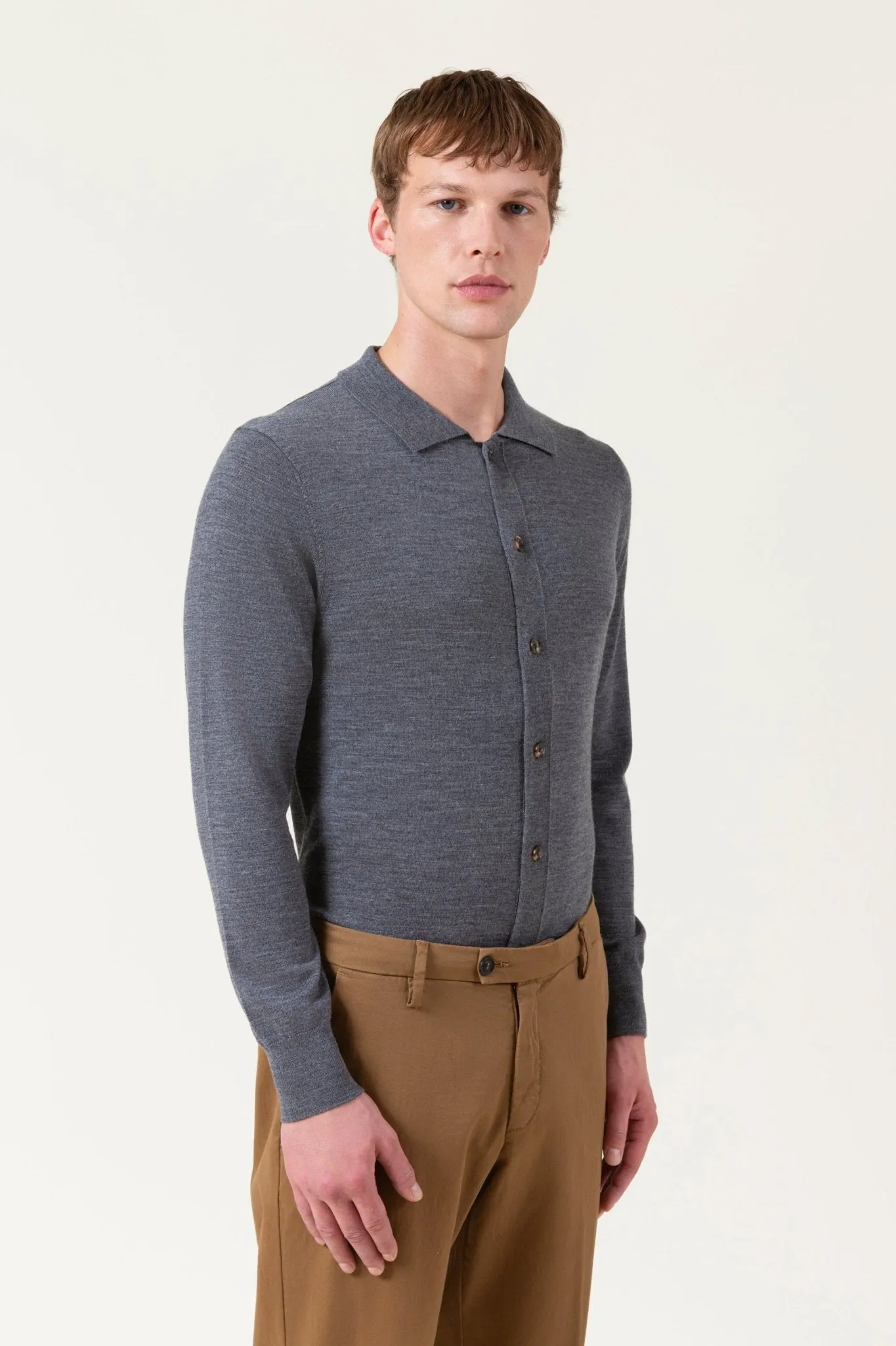 Cardigan Freeman In Lana Merino sold by Siebentaschen product image thumbnail 4