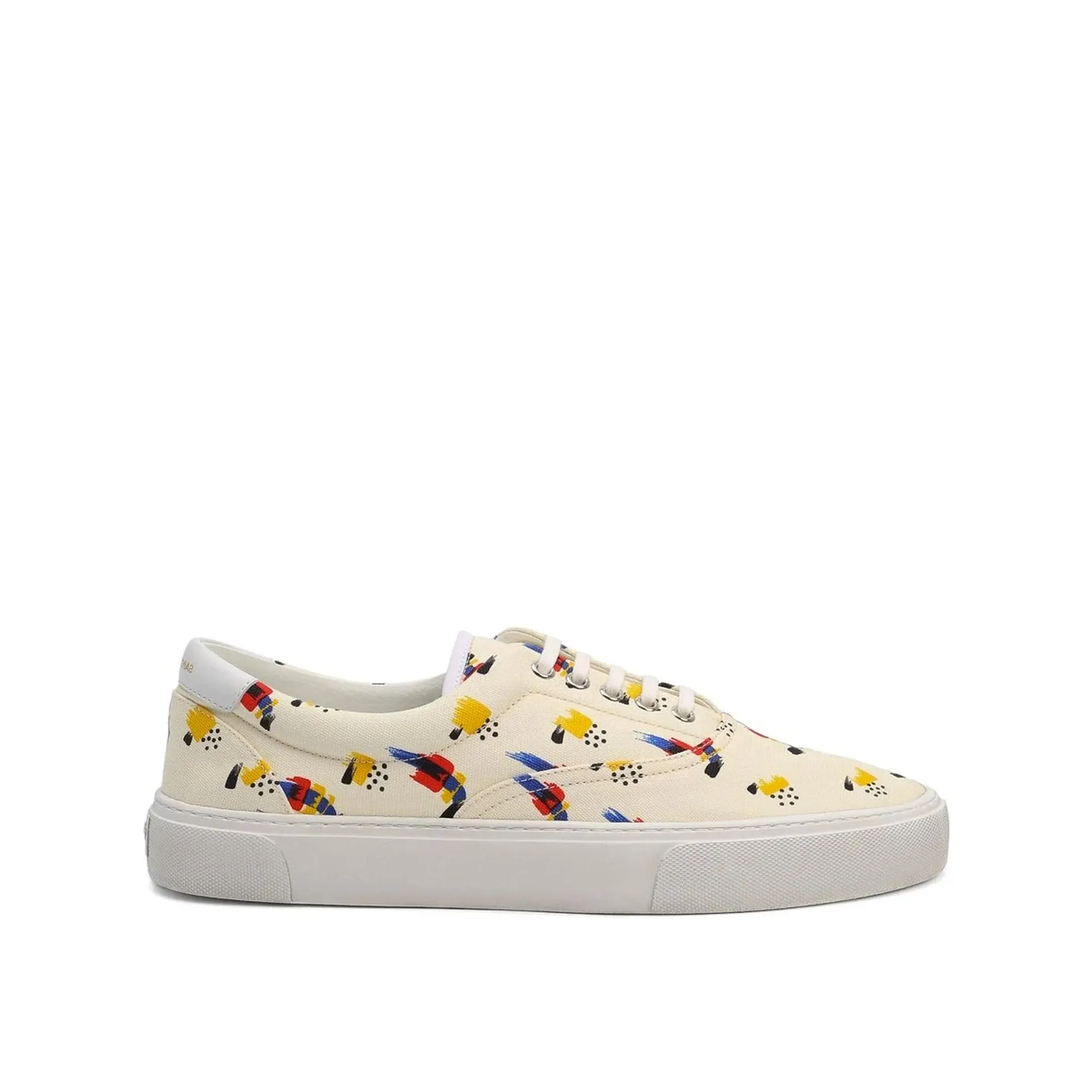 Saint Laurent Printed Canvas Sneakers sold by Siebentaschen