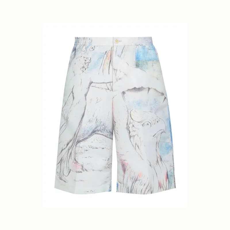 Alexander McQueen William Blake Dante Shorts sold by Siebentaschen