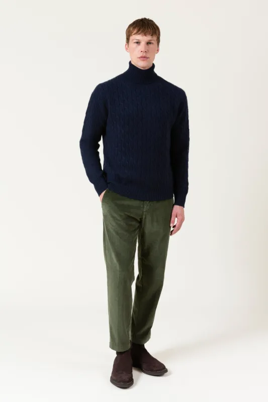 Maglia Dolcevita Curtis in Lana E Cashmere sold by Siebentaschen