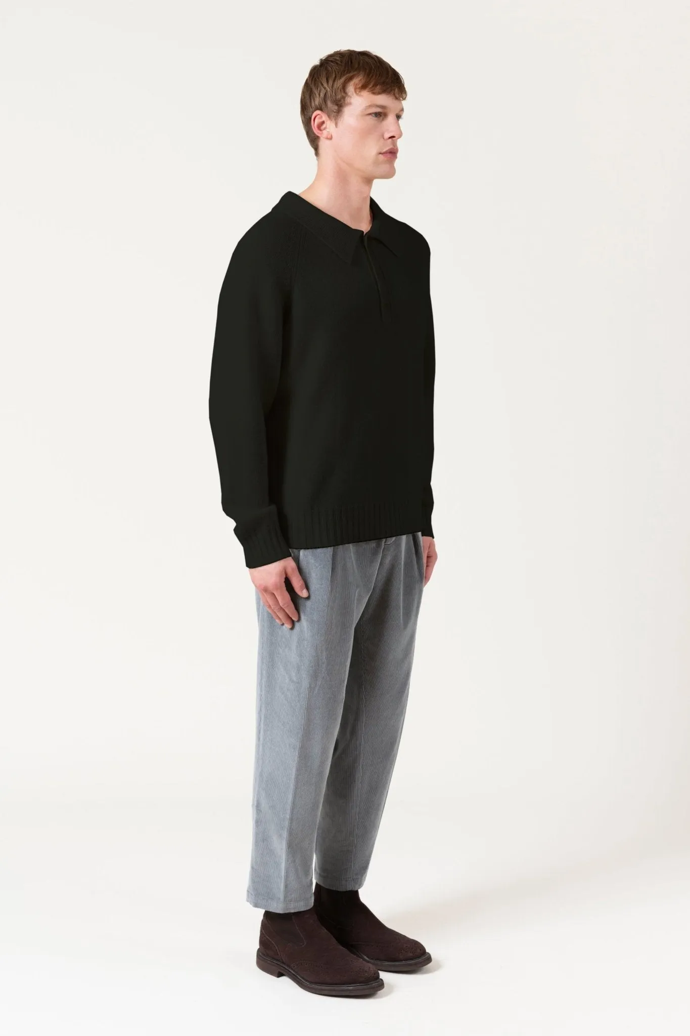 Maglia Polo Burton In Lana E Cashmere sold by Siebentaschen product image thumbnail 2