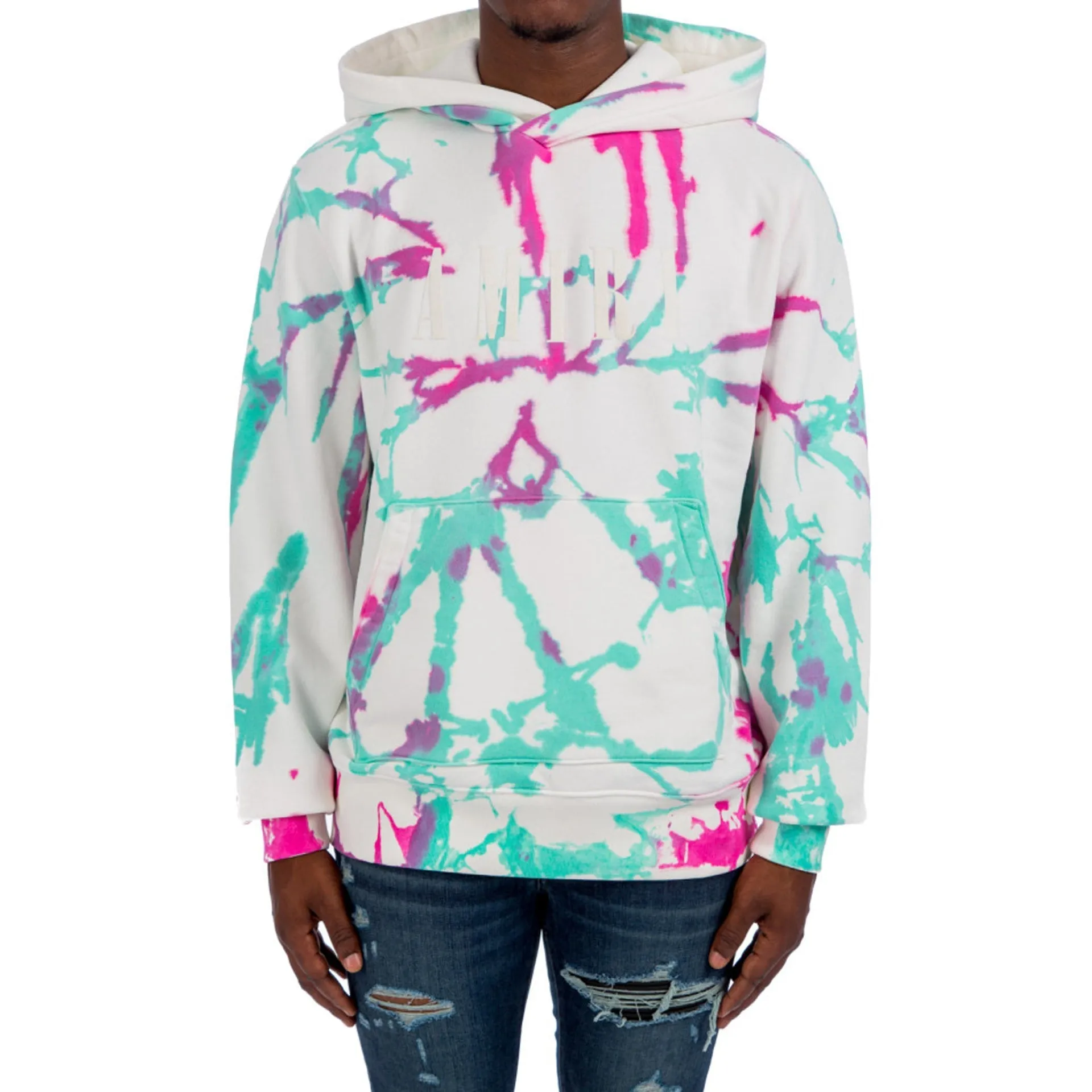 Amiri Logo Tie-Dye Hoodie Sweatshirt sold by Siebentaschen product image thumbnail 2