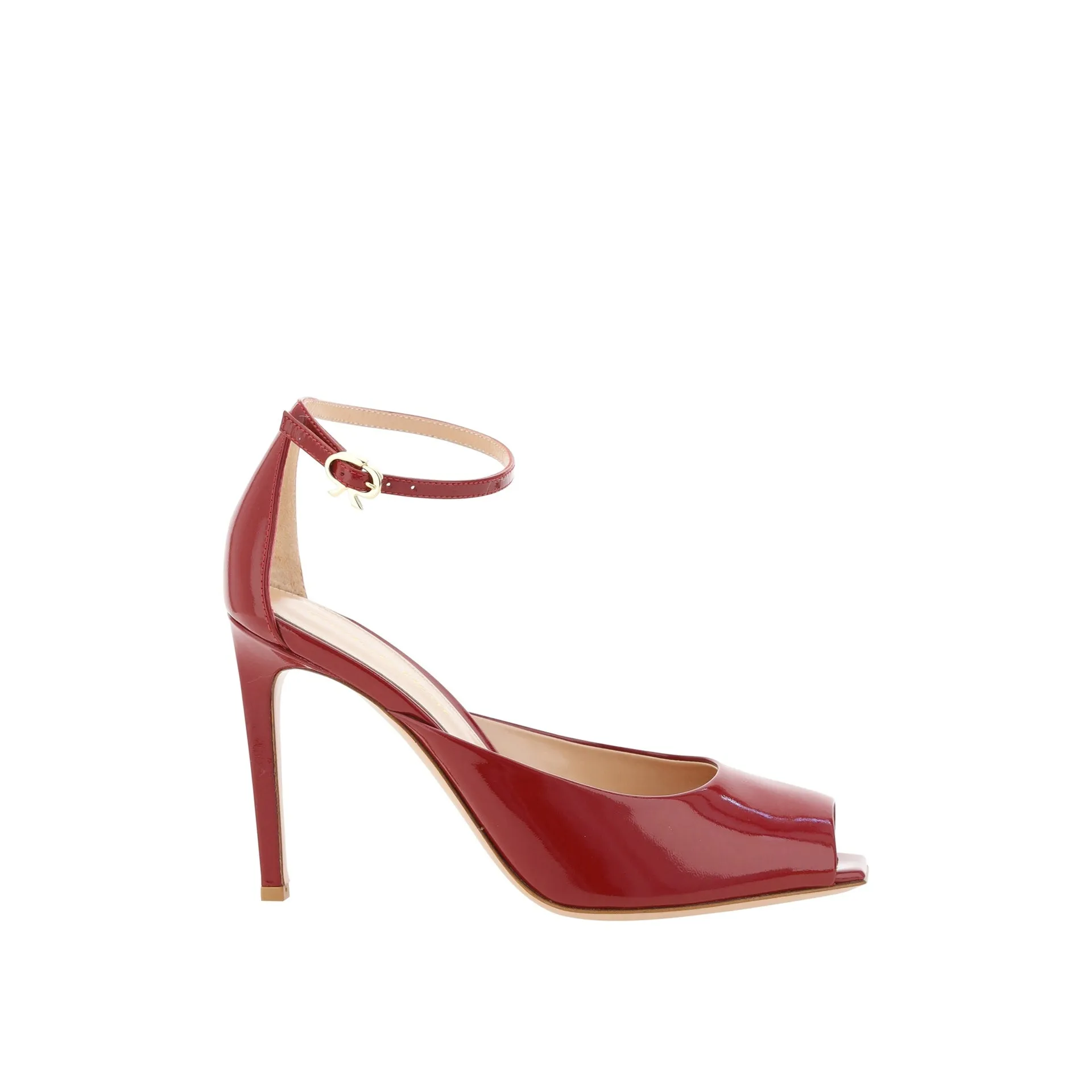Gianvito Rossi Nuit 95 Glossed-Leather Pumps sold by Siebentaschen product image thumbnail 5