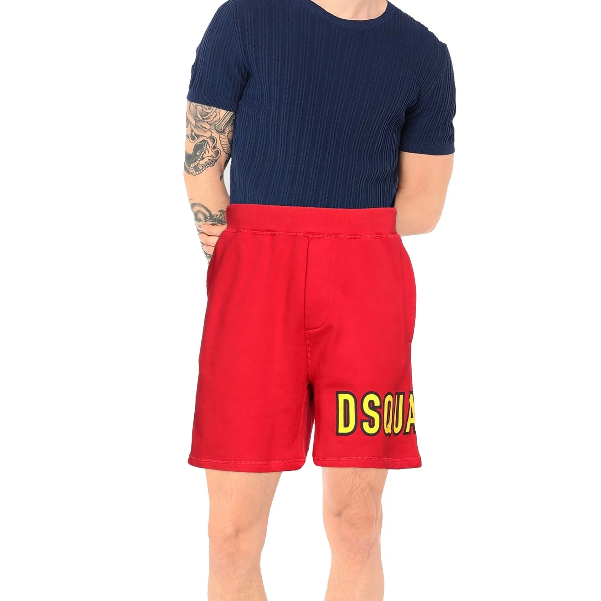 Dsquared2 Cotton Logo Shorts sold by Siebentaschen product image thumbnail 2