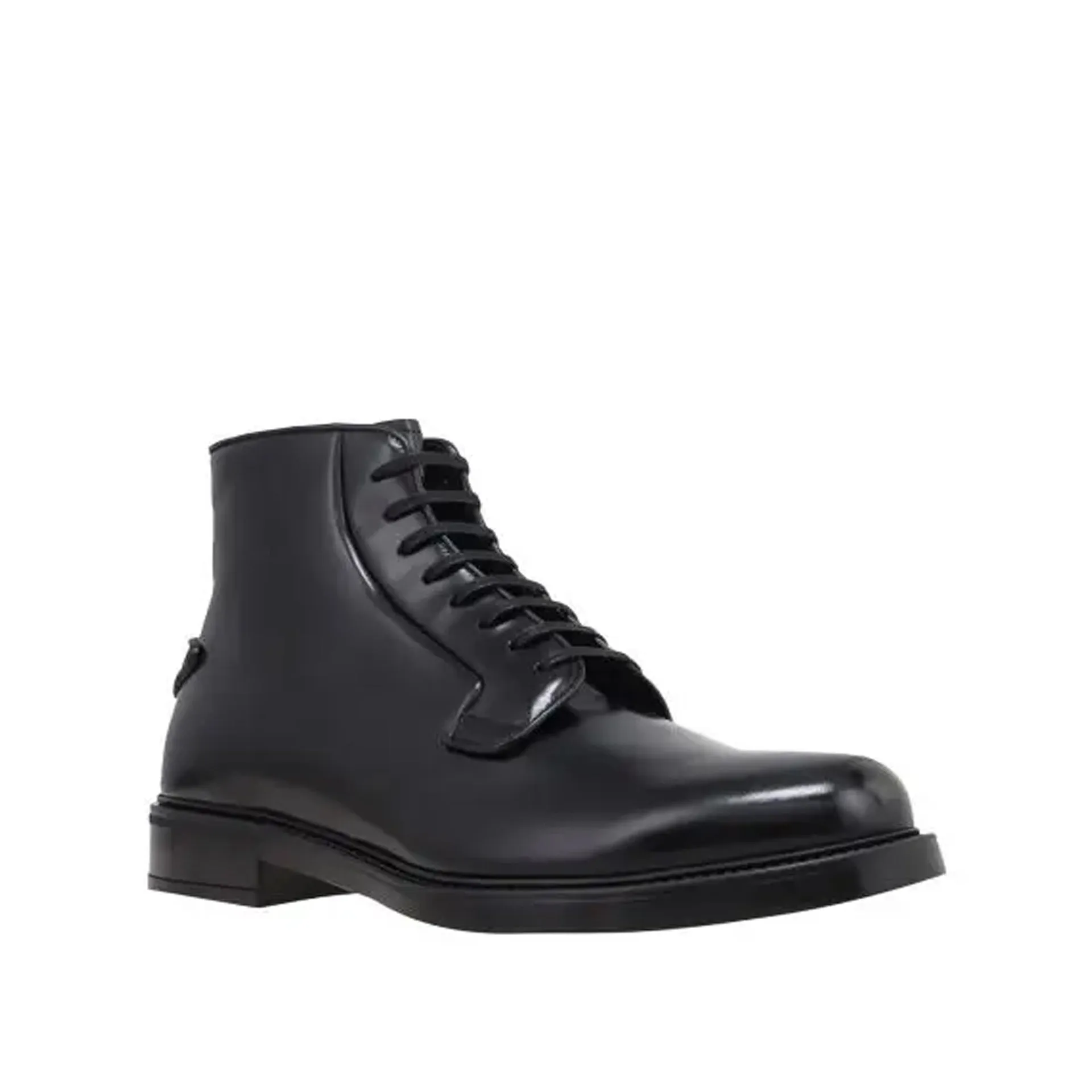 Prada Leather Lace-Up Boots sold by Siebentaschen product image thumbnail 2
