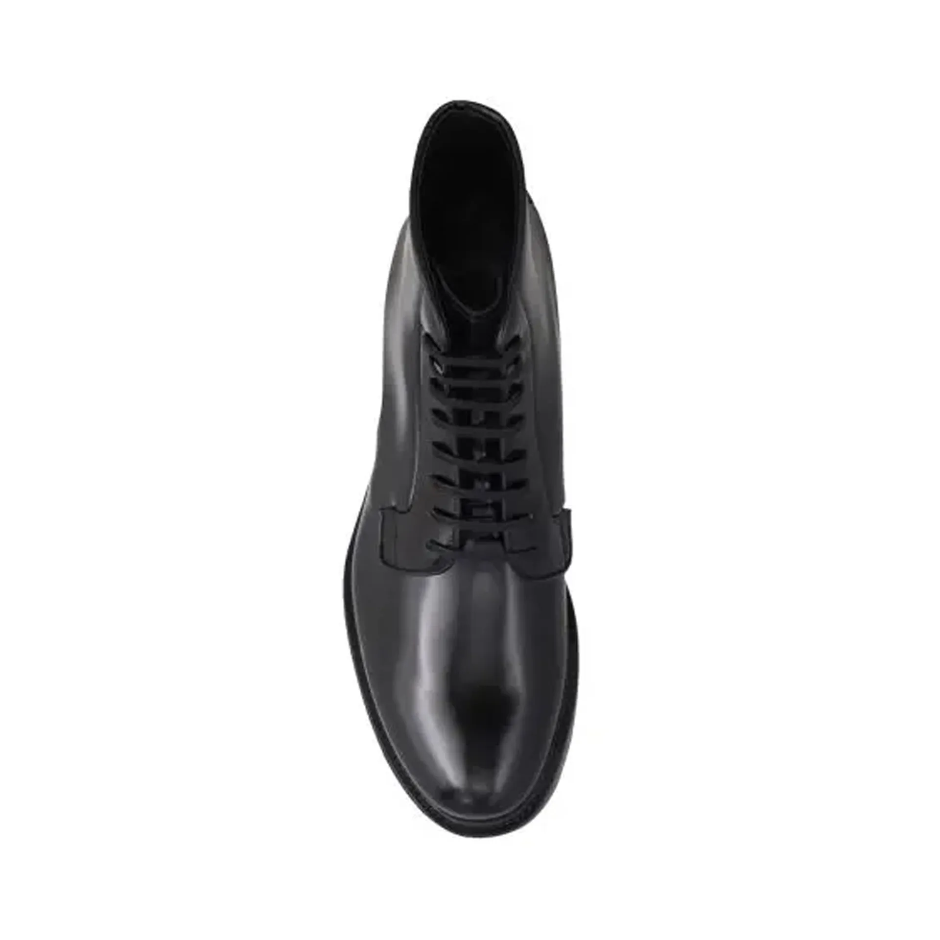 Prada Leather Lace-Up Boots sold by Siebentaschen product image thumbnail 4