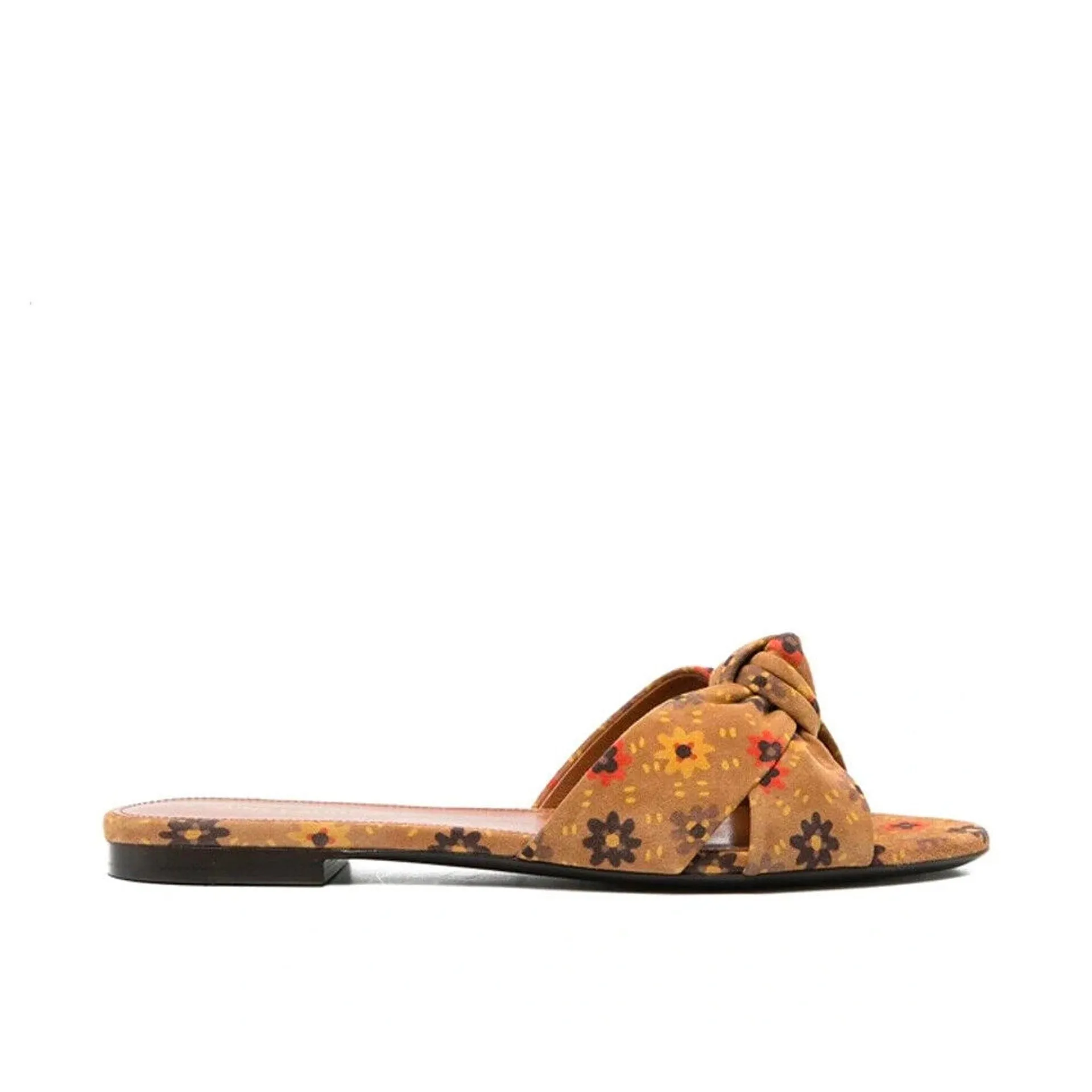 Saint Laurent Bianca Knotted Suede Slides sold by Siebentaschen product image thumbnail 5