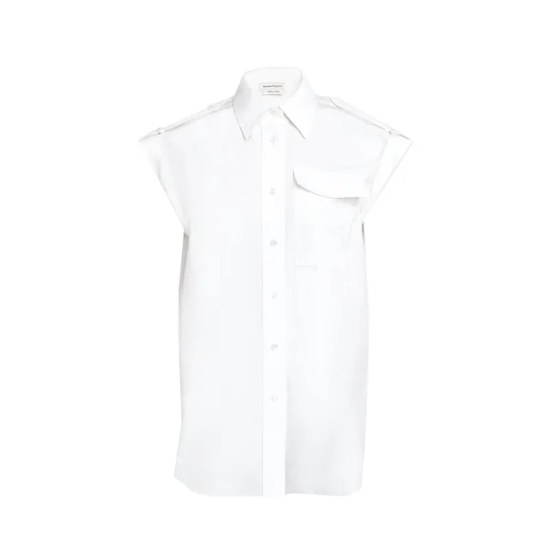 Alexander McQueen Cotton Shirt sold by Siebentaschen