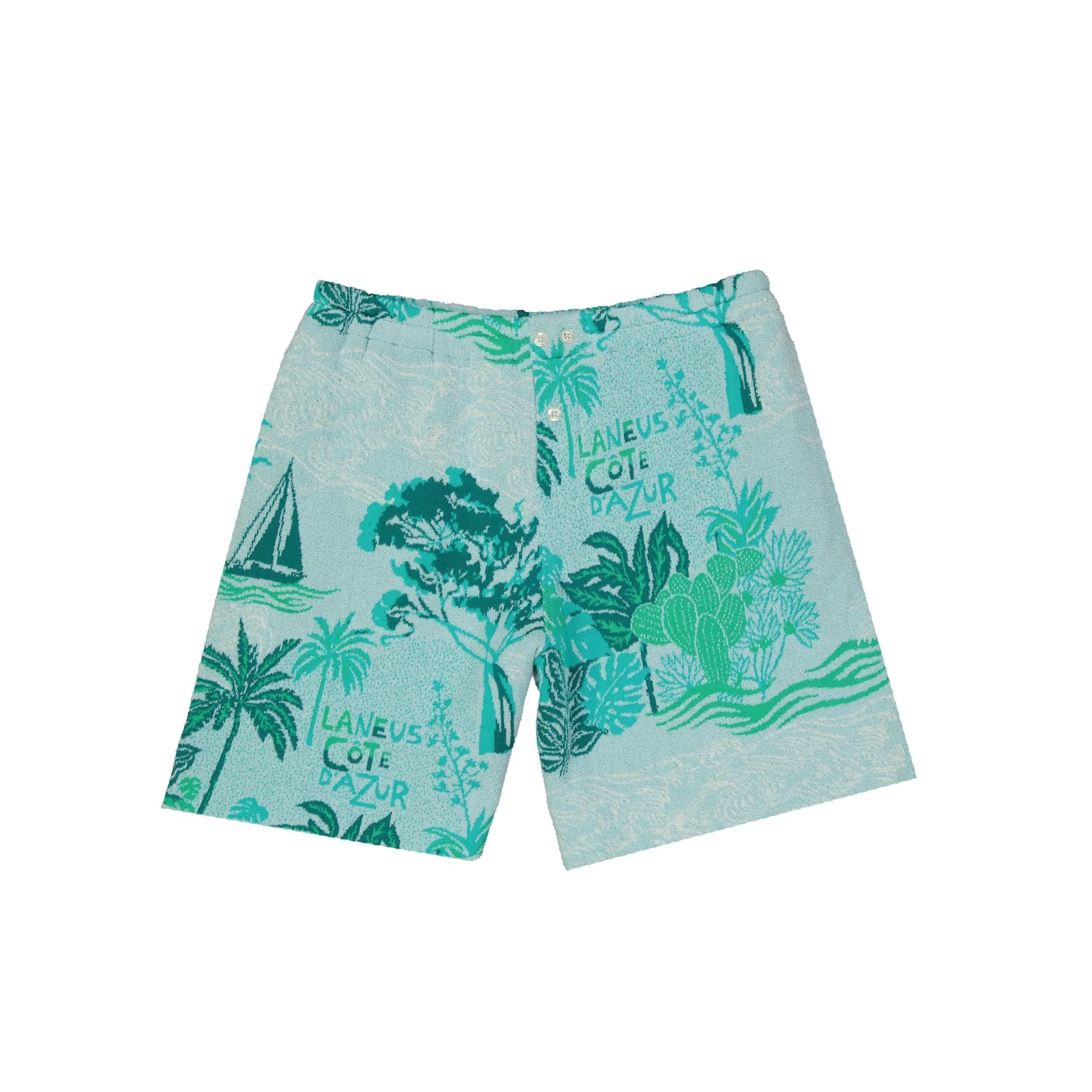 Laneus Côte d'Azur Cotton Shorts sold by Siebentaschen product image thumbnail 4