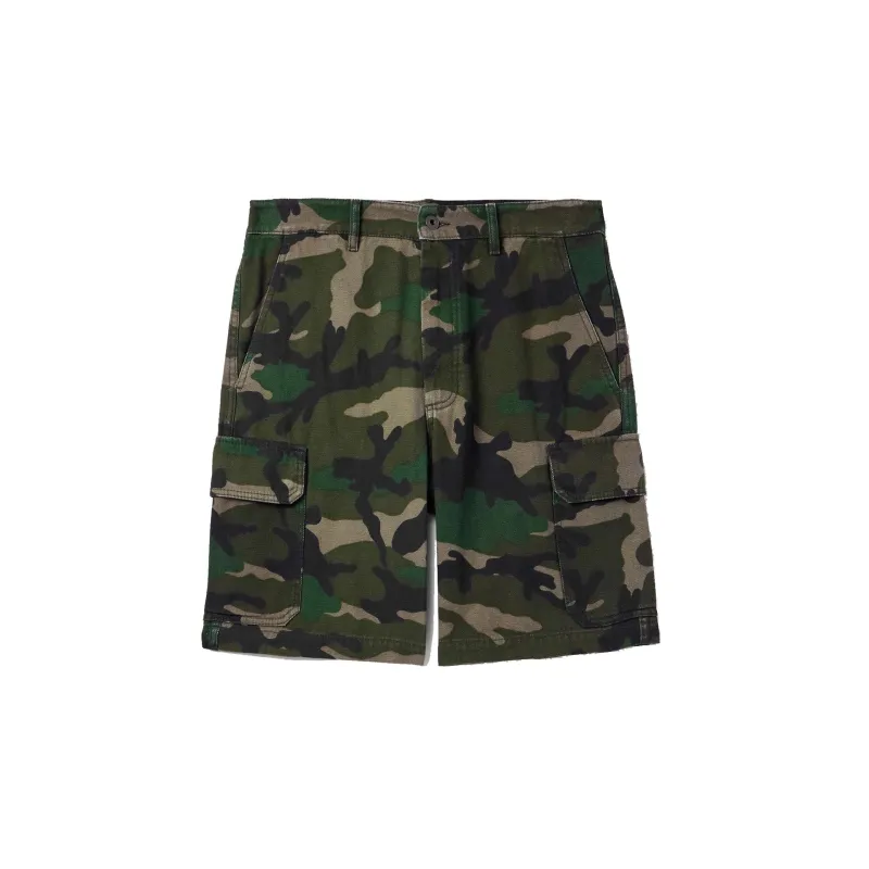 Valentino Camouflage Cargo Shorts sold by Siebentaschen