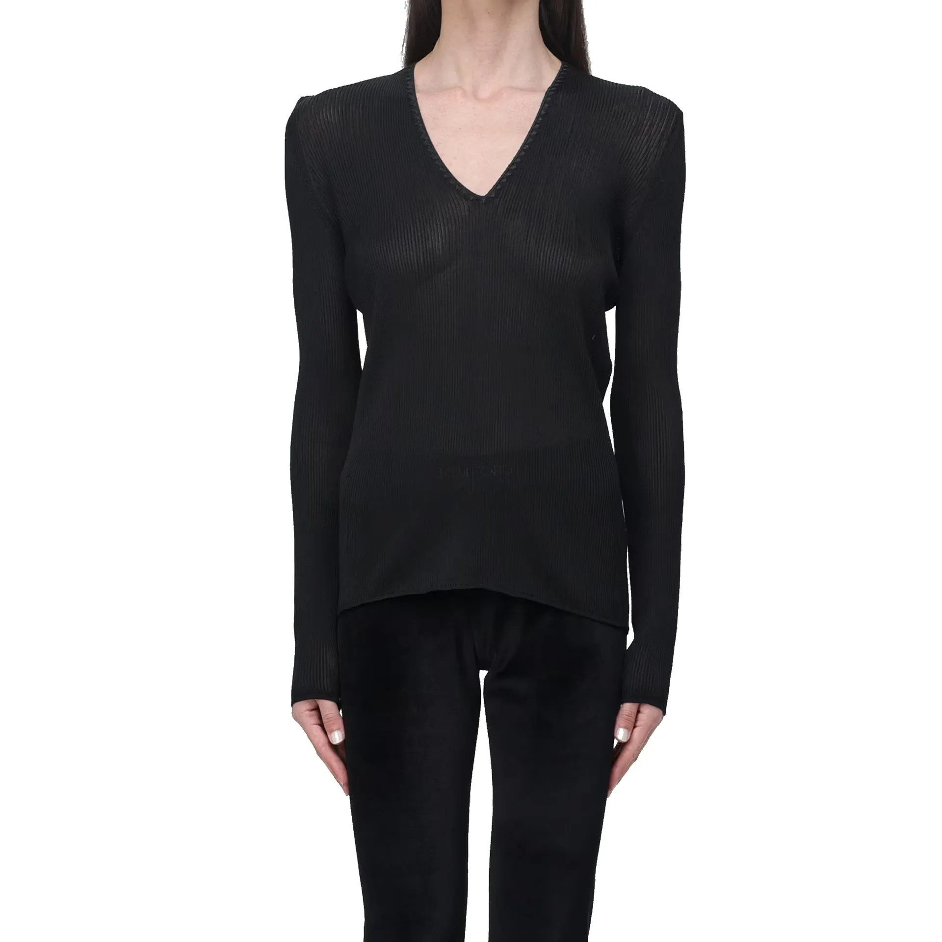 Tom Ford Sheer Fine-Ribbed Top sold by Siebentaschen product image thumbnail 2