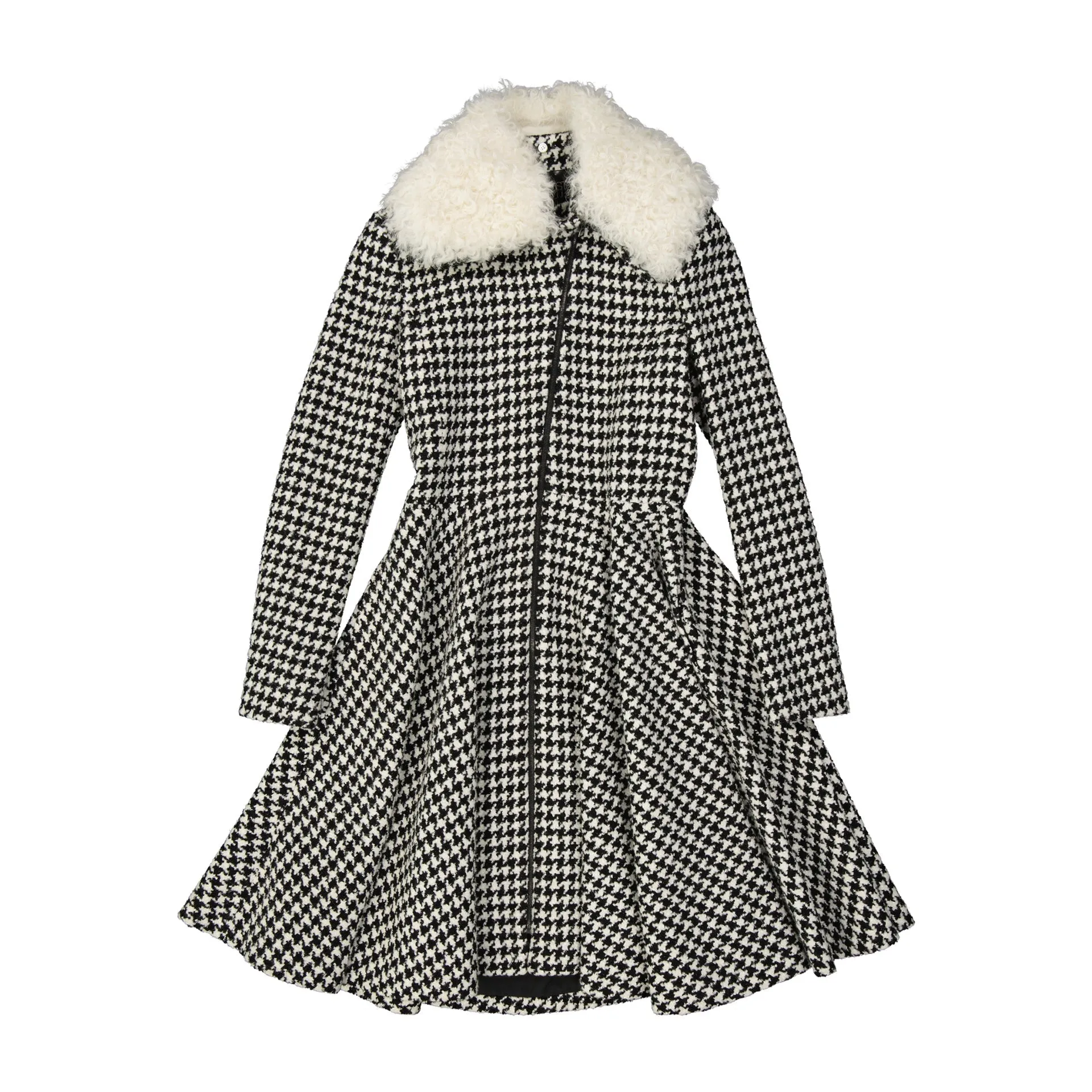 Giambattista Valli Flared Coat sold by Siebentaschen
