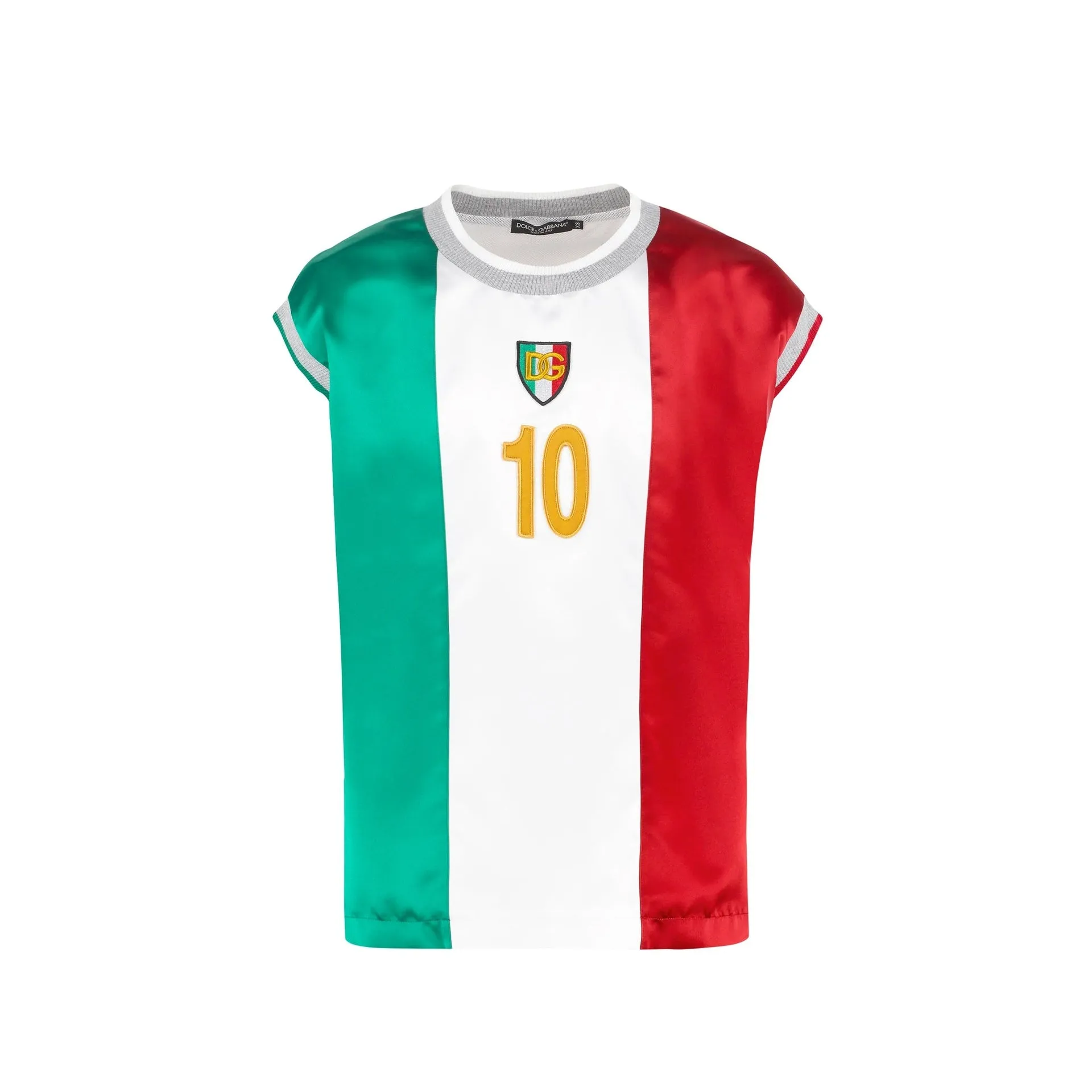 Dolce & Gabbana Satin T-shirt sold by Siebentaschen