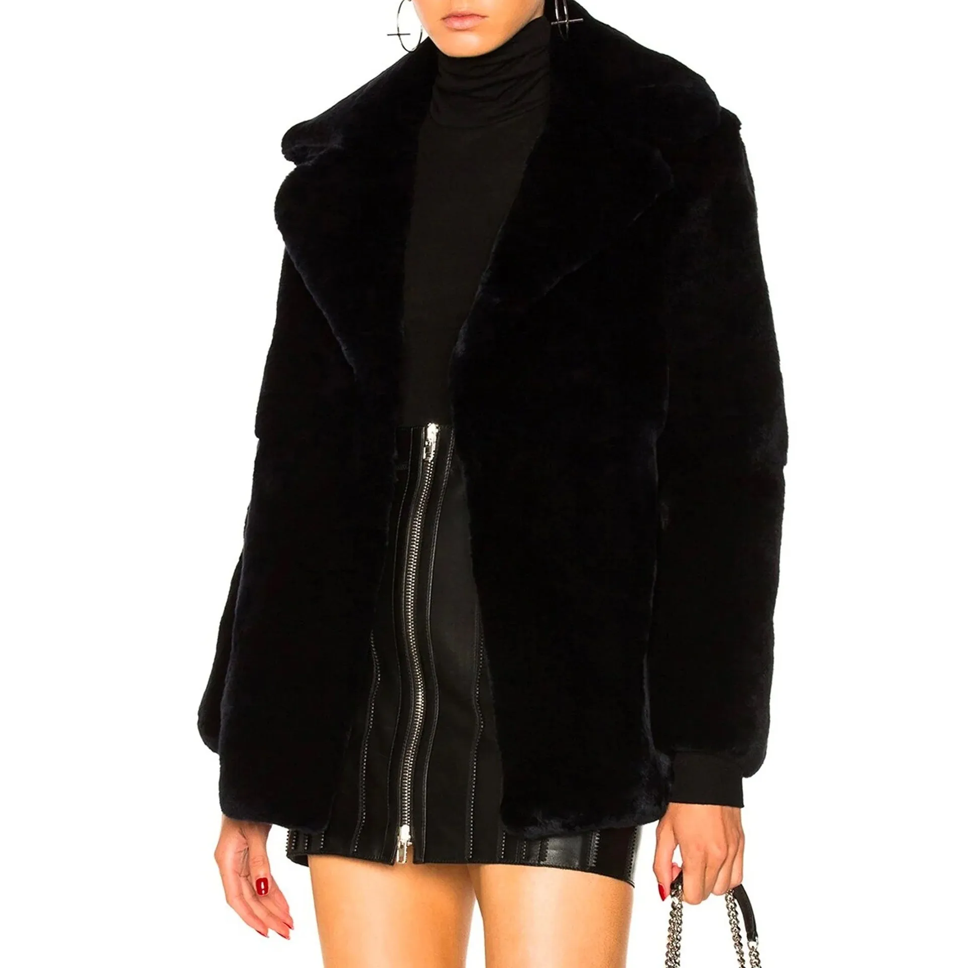 Alberta Ferretti Friday Rabbit Fur Jacket sold by Siebentaschen product image thumbnail 2